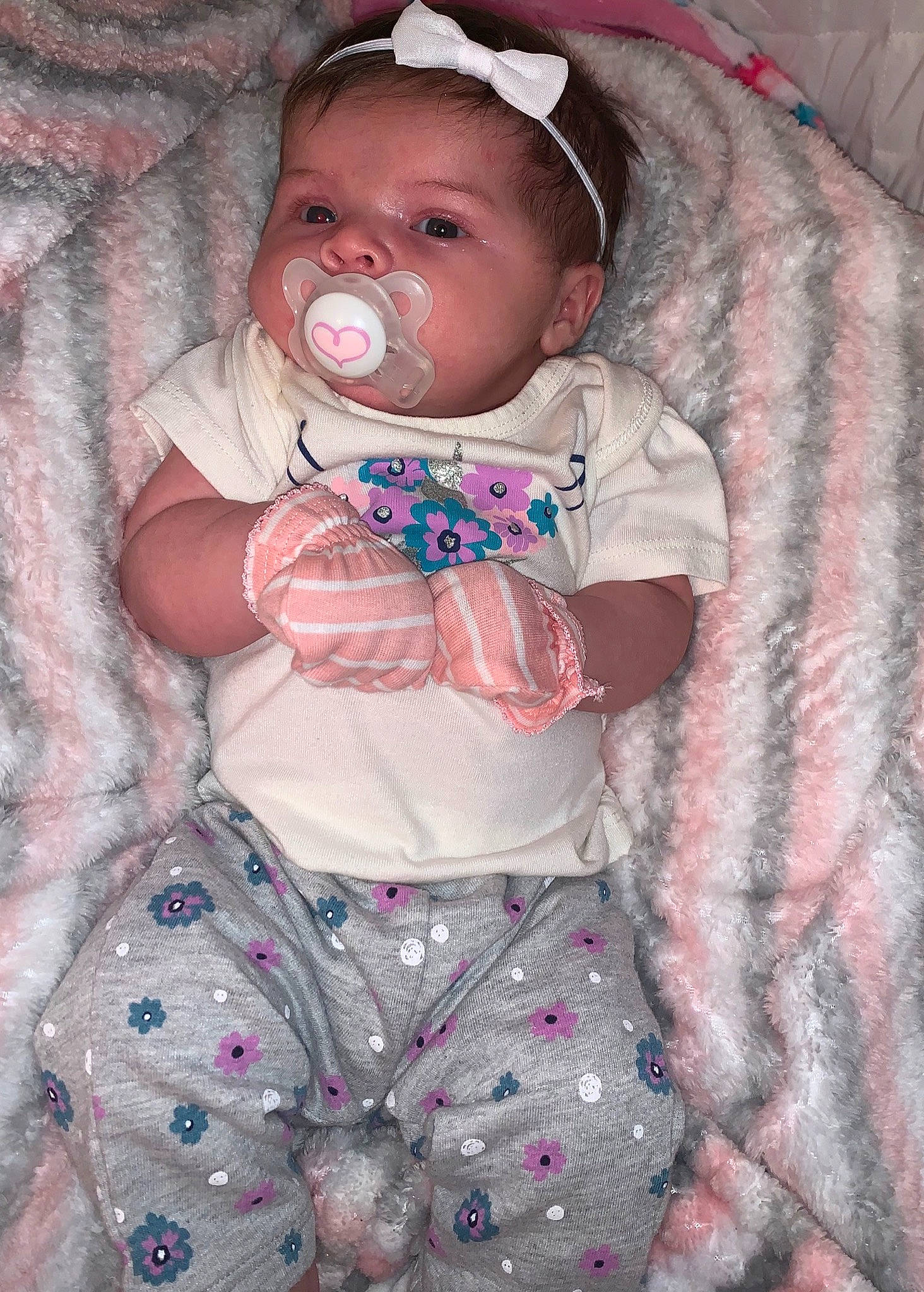 Kynzlee is registered to the contest to win money with this photo: baby, baby_products, baby_toddler_clothing, cheek, child, eye, headwear, person, pink, product, skin, smile, toddler