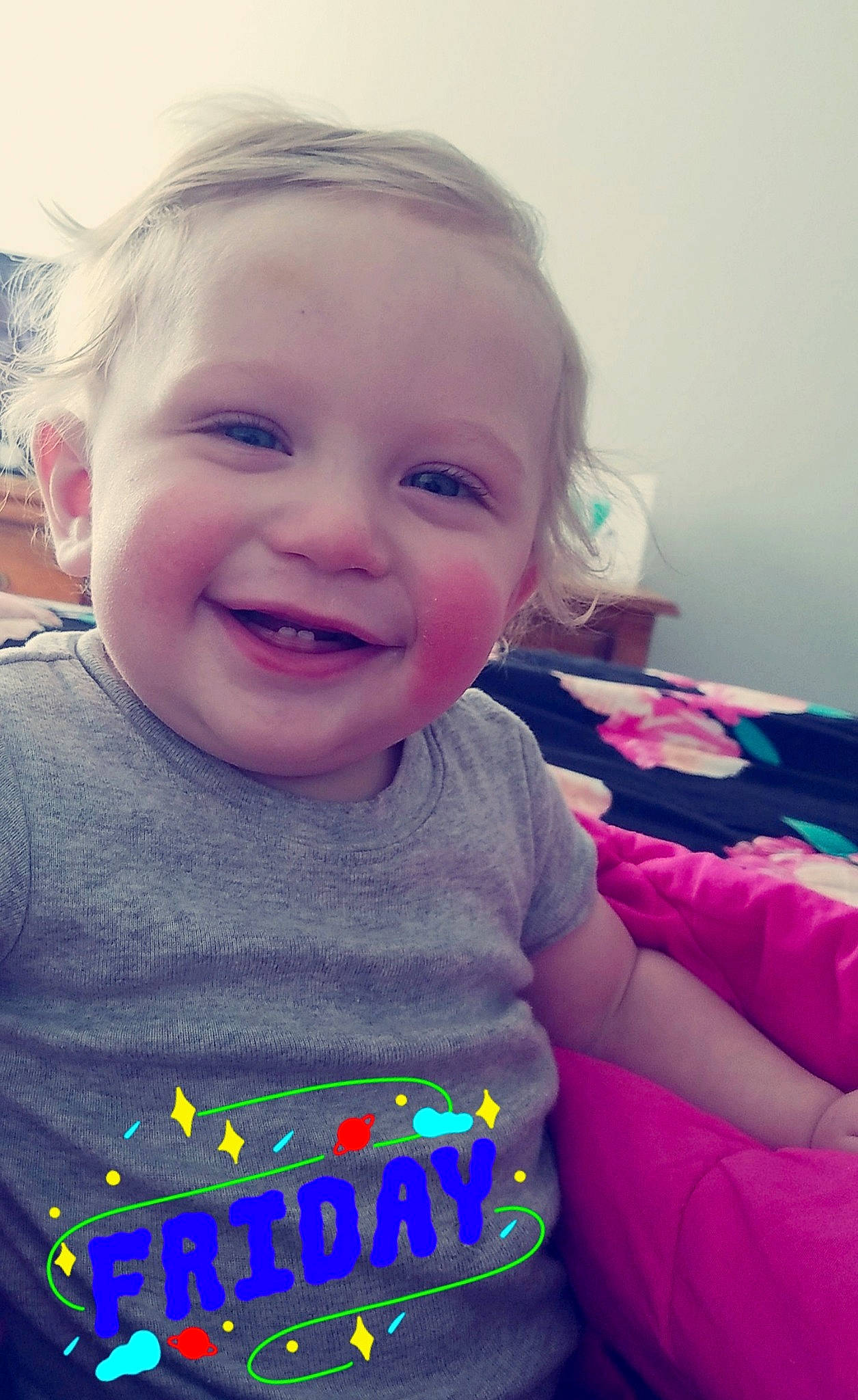 Nash joined the competition — help win amazing prizes! baby, cheek, child, cool, eye, face, facial_expression, forehead, fun, happy, head, iris, joy, lip, nose, organ, person, pink, skin, smile