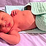 Emmanuel Malachi is registered to the contest to win money with this photo: newborn, baby, sleeping, blanket, bed, soft, peaceful, infant, skin, rest, cute, child, lying_down, indoors, comfort, toddler, small, wrapped, relaxation, portrait