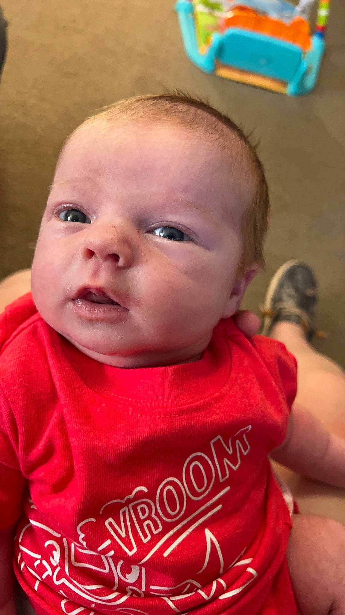 Lucas joined the competition — help win amazing prizes! baby, baby_toddler_clothing, cheek, chin, ear, eye, eyebrow, eyelash, face, happy, head, human_body, iris, lip, mouth, neck, nose, person, skin, sleeve