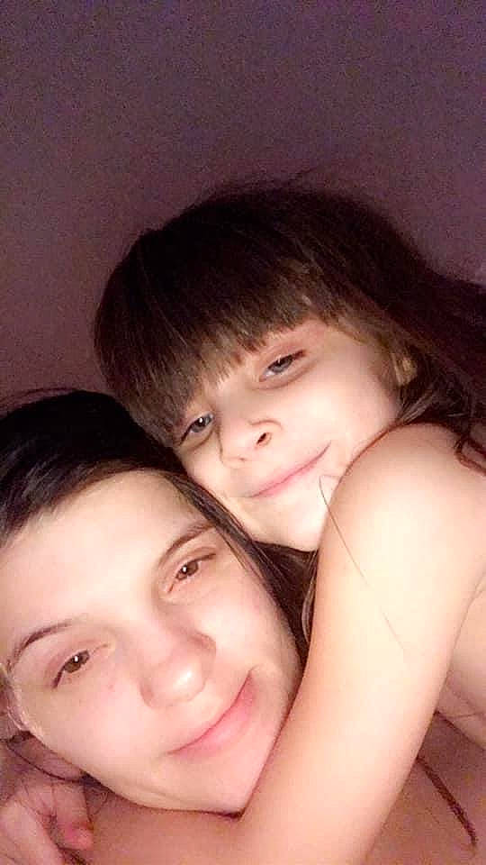 Haylee joined the competition — help win amazing prizes! beauty, black_hair, cheek, child, eyebrow, face, fun, gesture, happy, joy, nose, person, selfie, sibling, skin, smile