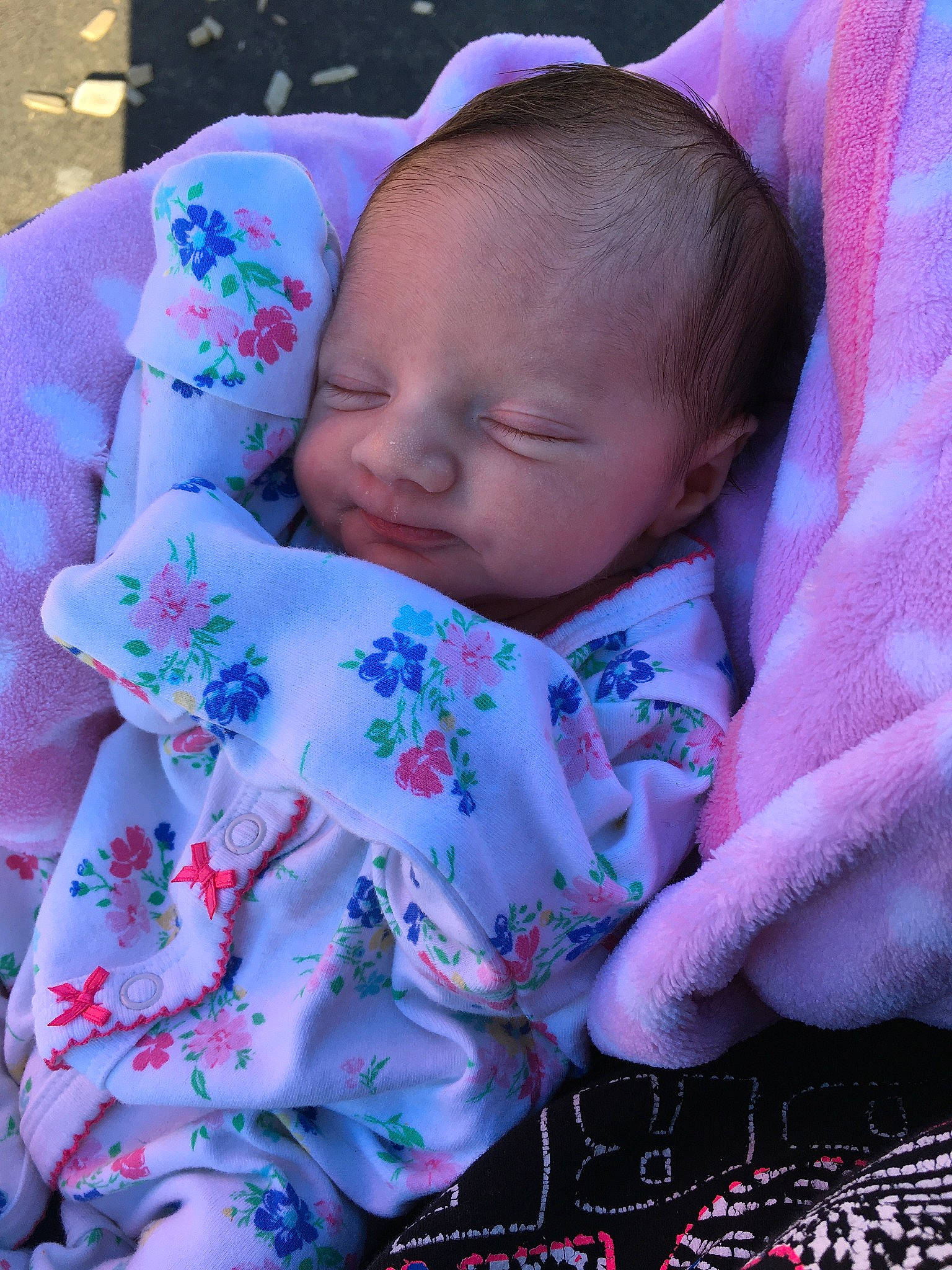 Aurora Anne joined the competition — help win amazing prizes! baby, baby_products, bedtime, cheek, child, nap, person, pink, purple, skin, sleep, textile, toddler