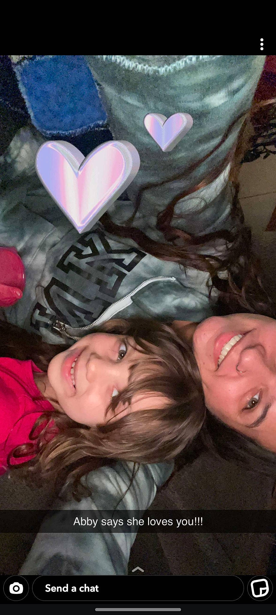 Abbigail is registered to the contest to win money with this photo: beauty, black, cool, face, facial_expression, flash_photography, fun, gesture, happy, joy, light, lip, mouth, organ, person, photograph, pink, purple, red, smile