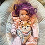 Nala-Fay is registered to the contest to win money with this photo: baby, bed, blanket, clothing, costume, couch, crib, cushion, face, furniture, hair, hat, head, homedecor, infantbed, person, photography, portrait, purple, toy