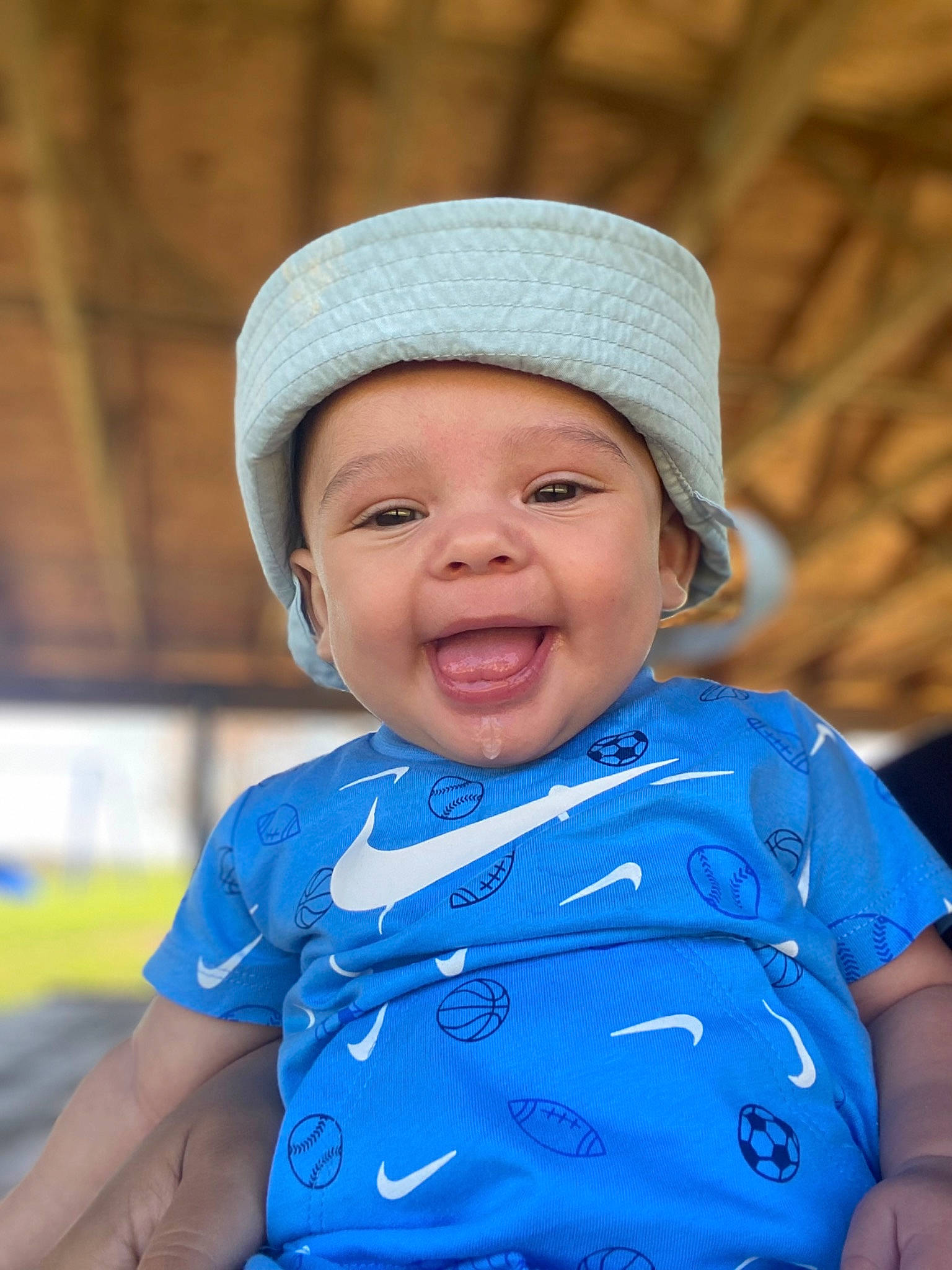 Kashton joined the competition — help win amazing prizes! azure, baby_toddler_clothing, blue, cap, chin, cool, eye, face, flash_photography, happy, headgear, headwear, human_body, iris, leisure, lip, people_in_nature, person, skin, sleeve