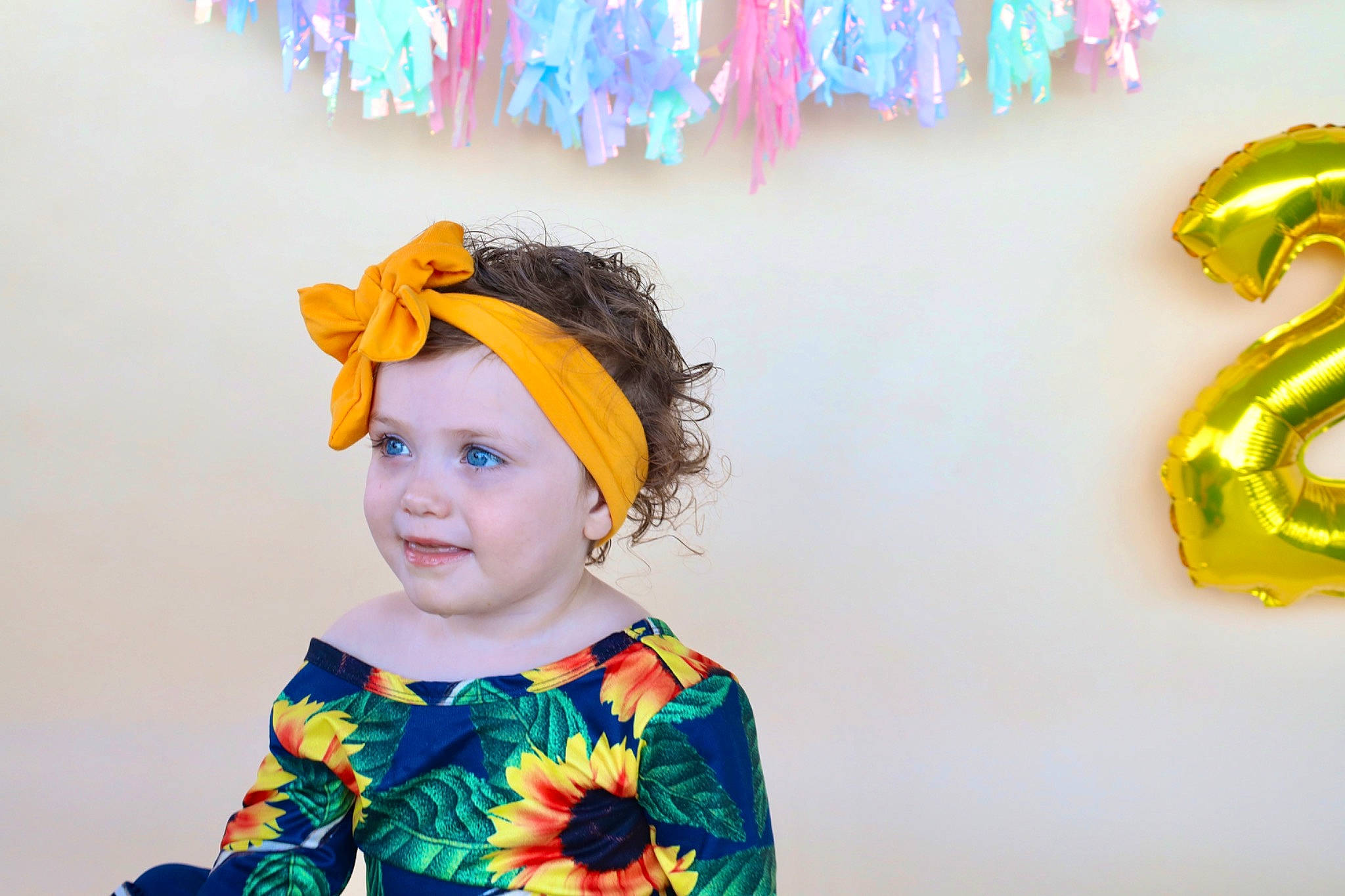 Aurora joined the competition — help win amazing prizes! art, baby_toddler_clothing, child, costume_hat, event, fashion_accessory, fashion_design, fun, happy, headgear, headwear, joy, magenta, paint, party_supply, pattern, person, room, sleeve, textile