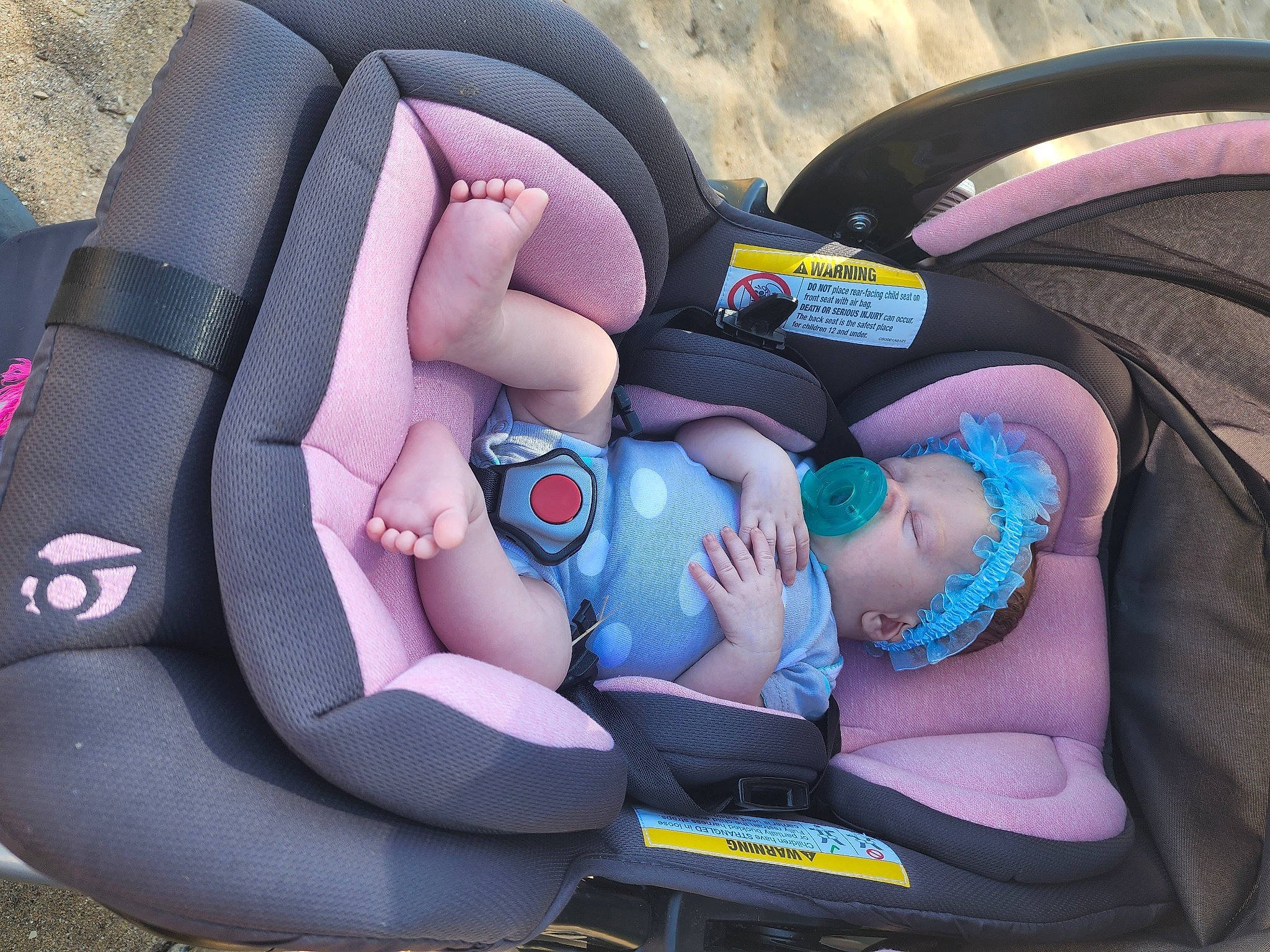 Azilynn joined the competition — help win amazing prizes! auto_part, automotive_design, baby, baby_carriage, baby_in_car_seat, baby_products, car_seat, car_seat_cover, child, comfort, electric_blue, head_restraint, mammal, person, personal_protective_equipment, seat_belt, toddler, vehicle, vehicle_door, vertebrate