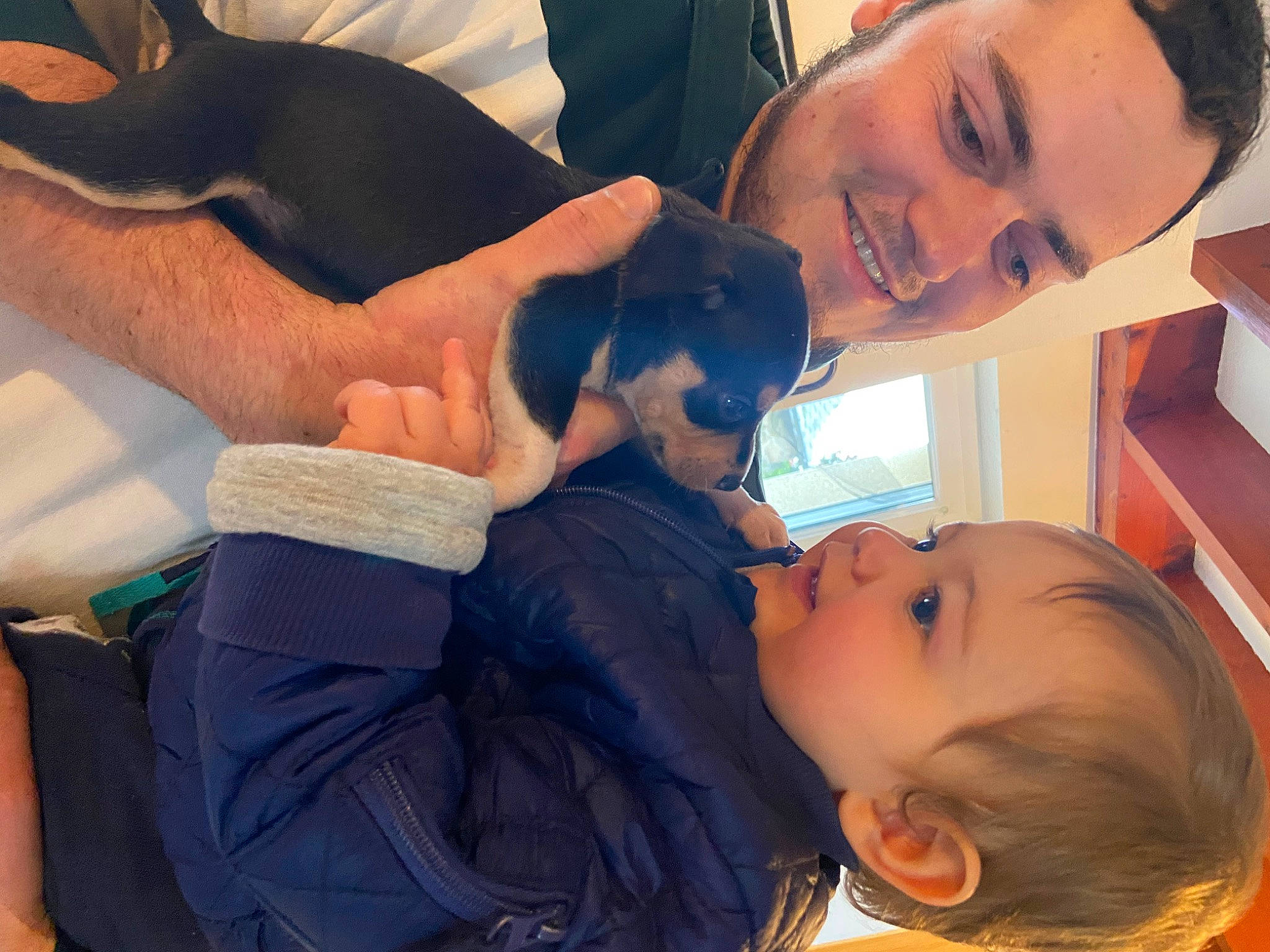 Kéloann participe au concours pour gagner de l'argent avec cette photo : baby, carnivore, child, comfort, dog, dog_breed, ear, elbow, eyewear, fun, gesture, happy, interaction, joy, leisure, mouth, organ, person, skin, smile