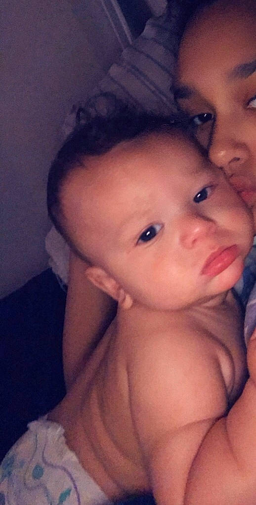 Isiah is registered to the contest to win money with this photo: baby, beauty, cheek, child, chin, eye, eyebrow, face, forehead, hair, head, lip, mouth, muscle, neck, nose, organ, person, selfie, skin