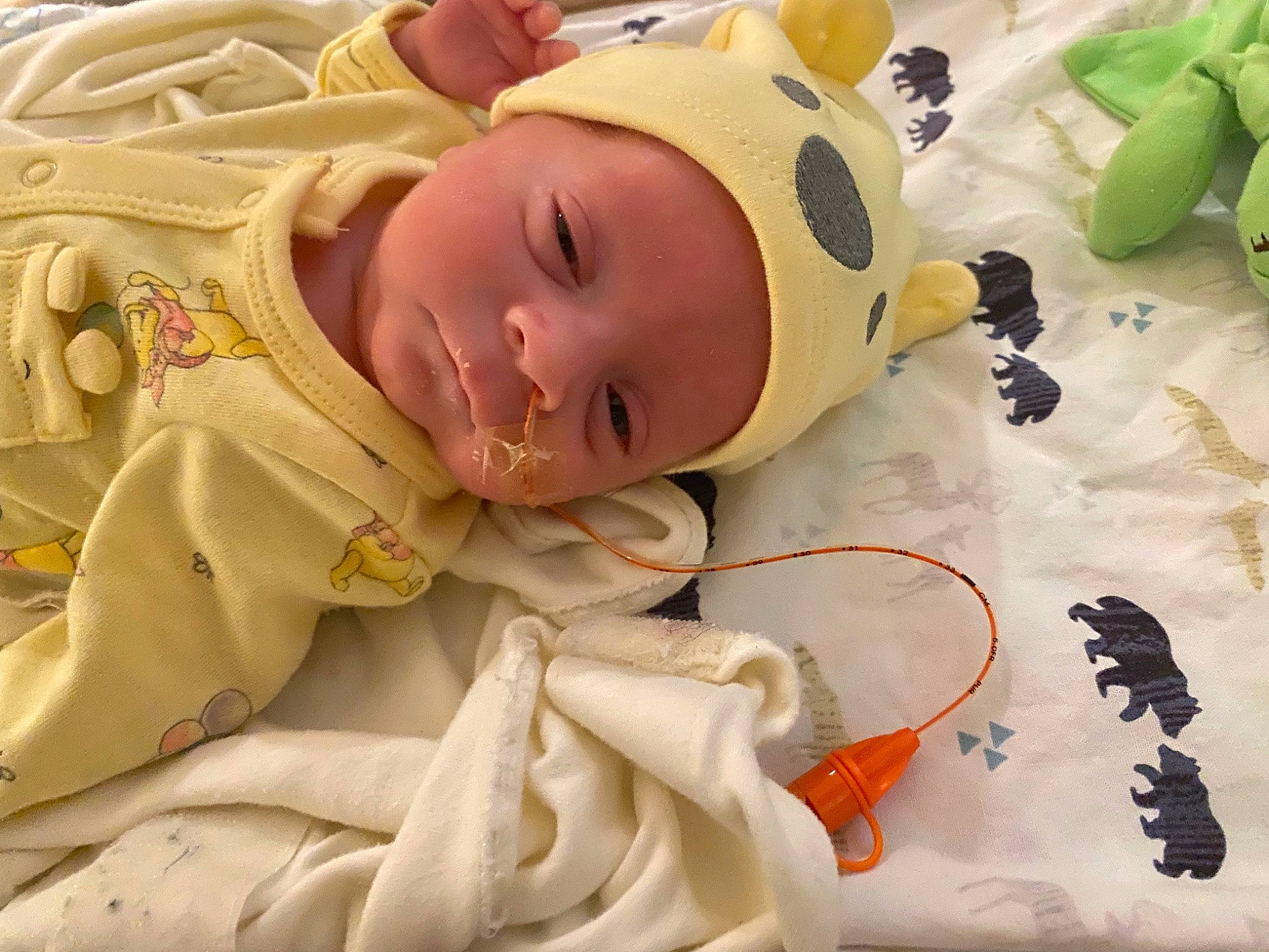 Bowen joined the competition — help win amazing prizes! baby, baby_products, baby_safety, baby_sleeping, baby_toddler_clothing, bed, bedding, bedtime, cheek, child, comfort, eye, head, headgear, headwear, human_body, linens, person, skin, toddler