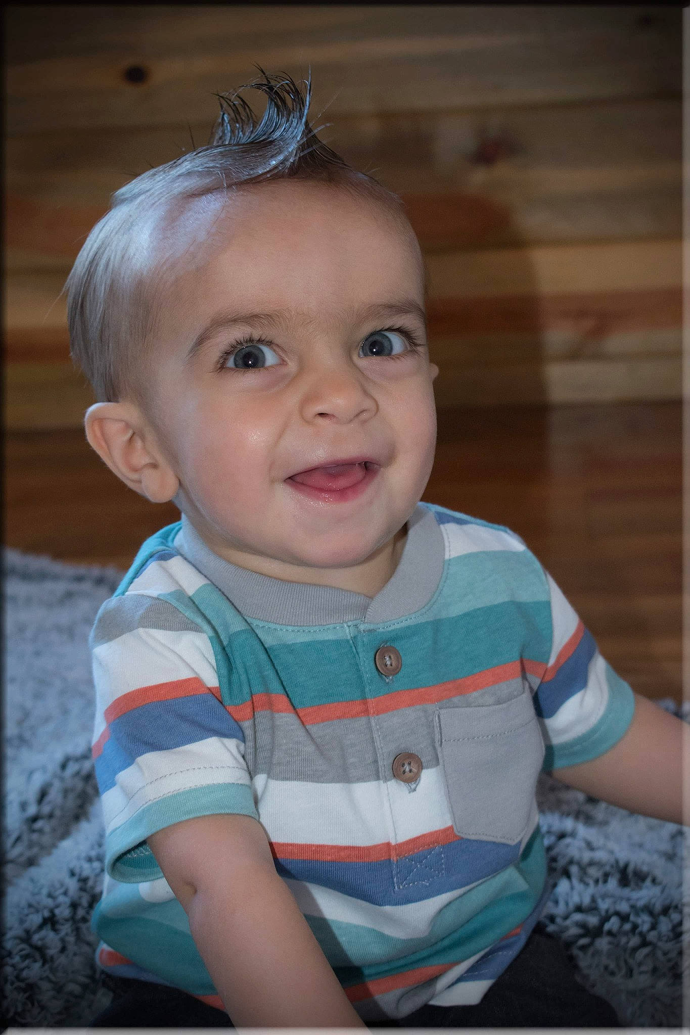 Huxton joined the competition — help win amazing prizes! baby, baby_toddler_clothing, beauty, cheek, child, eyebrow, flash_photography, fun, happy, headband, headpiece, iris, lip, nose, person, skin, sleeve, smile, t_shirt, tiara