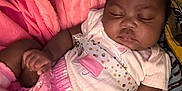 Summer joined the competition — help win amazing prizes! baby, bed, child, clothing, cozy, cute, footwear, hair_clip, hand, indoors, infant, peaceful, pink_blanket, portrait, relaxation, resting, skin, sleeping, soft_texture, toddler