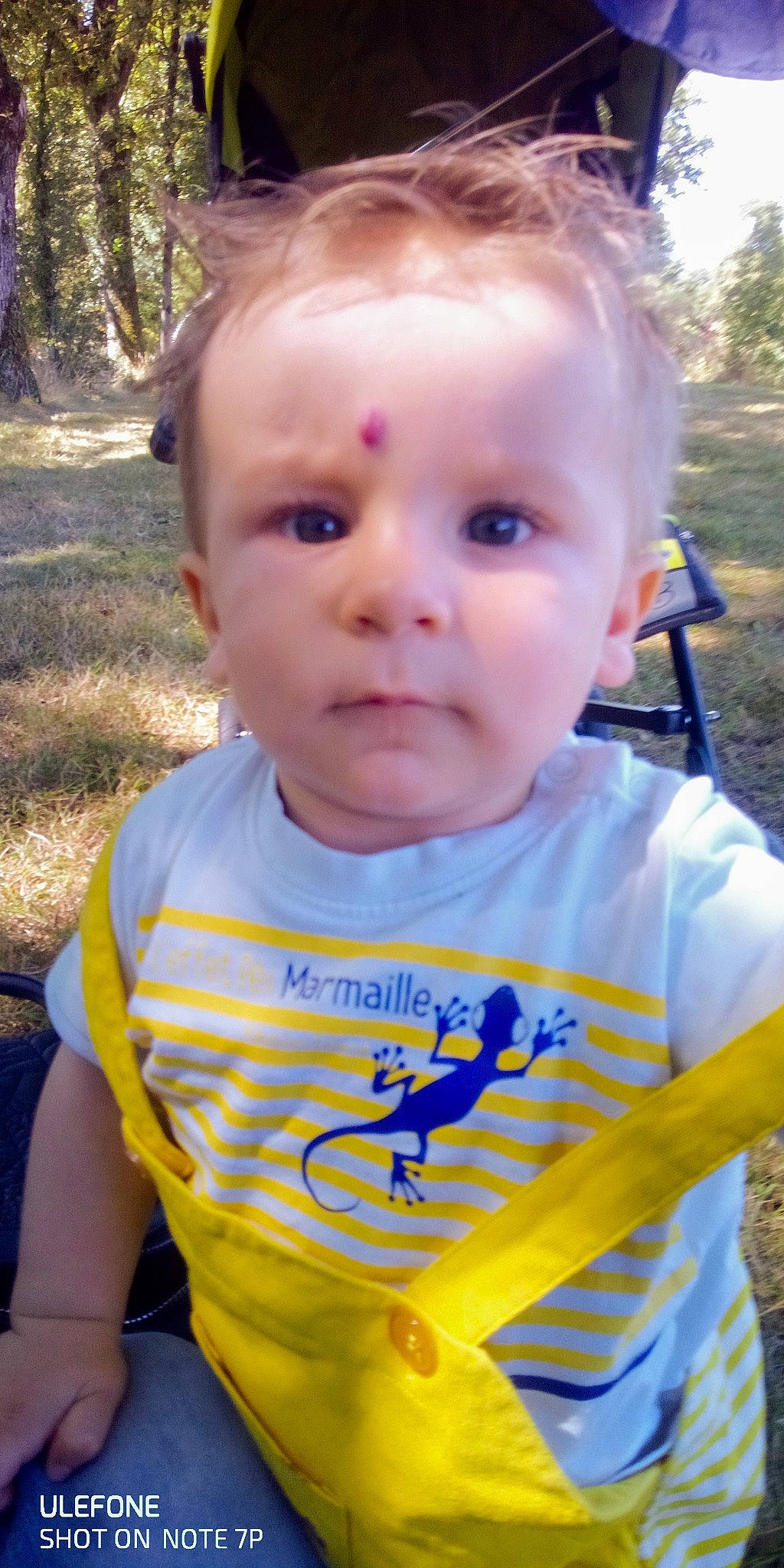 Lyssandre a rejoint le concours — aidez-le/la à gagner de superbes lots ! baby, cheek, child, eye, face, happy, head, lip, nose, person, play, skin, sleeve, smile, summer, t_shirt, toddler