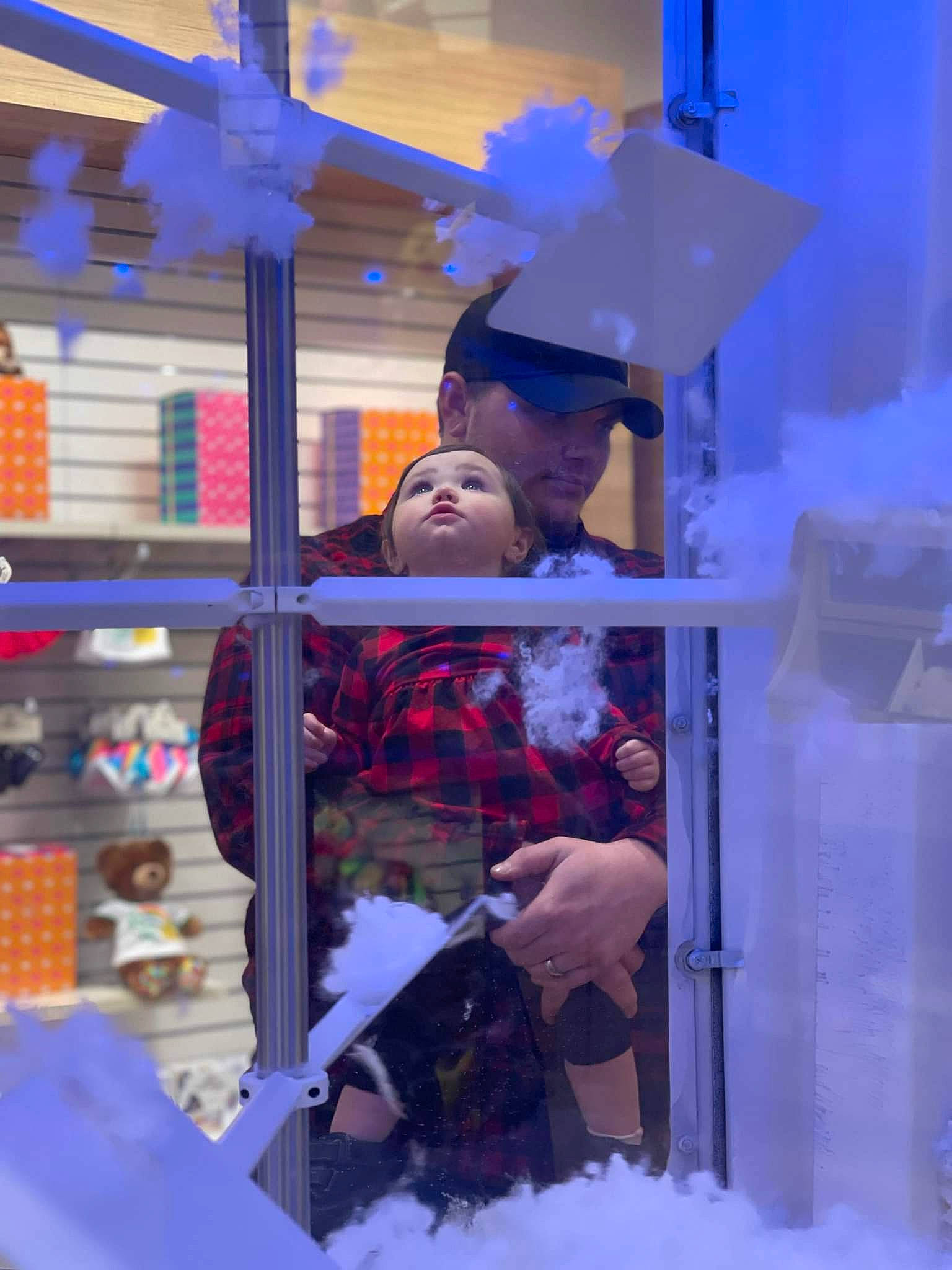 Novalynn is registered to the contest to win money with this photo: blue, electric_blue, event, freezing, fun, glass, headwear, illustration, leisure, magenta, person, purple, room, snow, toy, winter