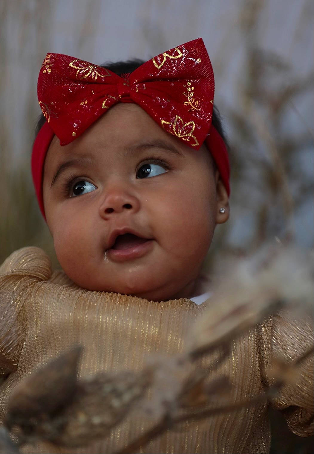 Alicia joined the competition — help win amazing prizes! baby, cap, carmine, child, chin, close_up, costume_hat, eye, eyebrow, face, fashion_accessory, fun, hair_accessory, happy, hat, head, headgear, headwear, lip, person