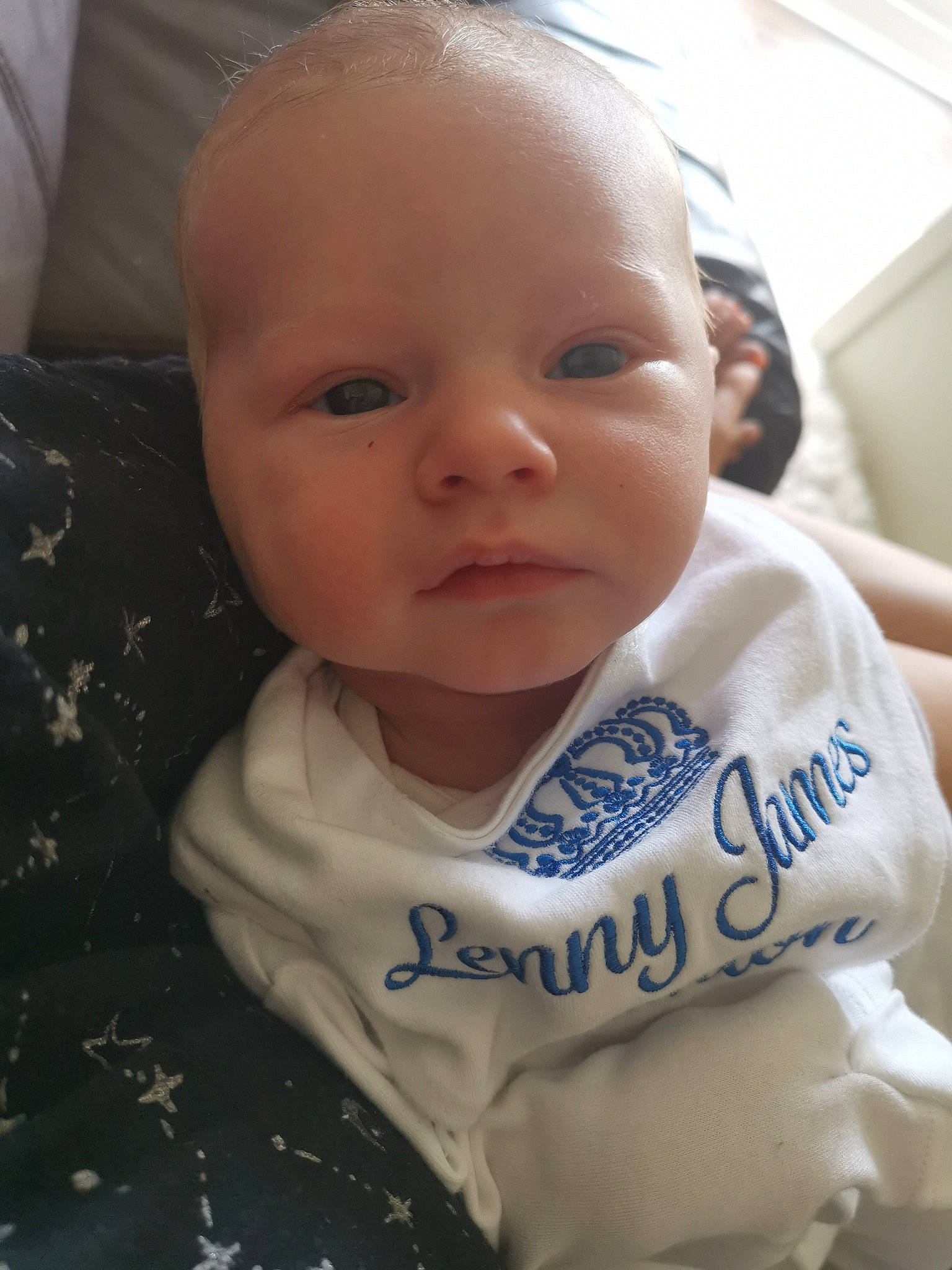 Lenny joined the competition — help win amazing prizes! baby, cheek, child, chin, eye, face, forehead, head, lip, mouth, nose, person, skin, smile, toddler