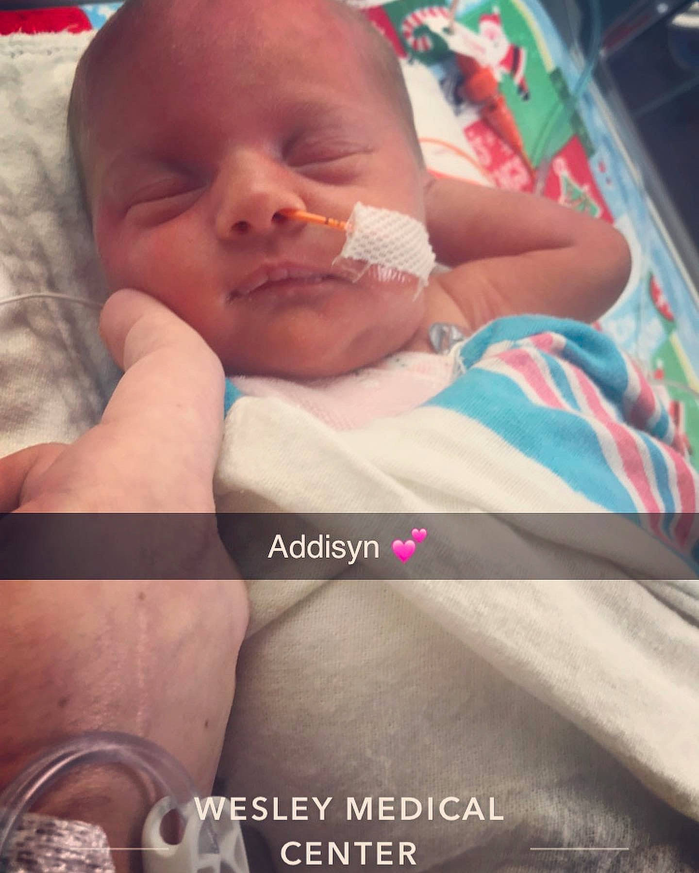Addisyn Roberson is registered to the contest to win money with this photo: arm, baby, birth, cheek, child, face, facial_expression, finger, forehead, hand, head, lip, mouth, nap, nose, person, photo_caption, product, skin, sleep