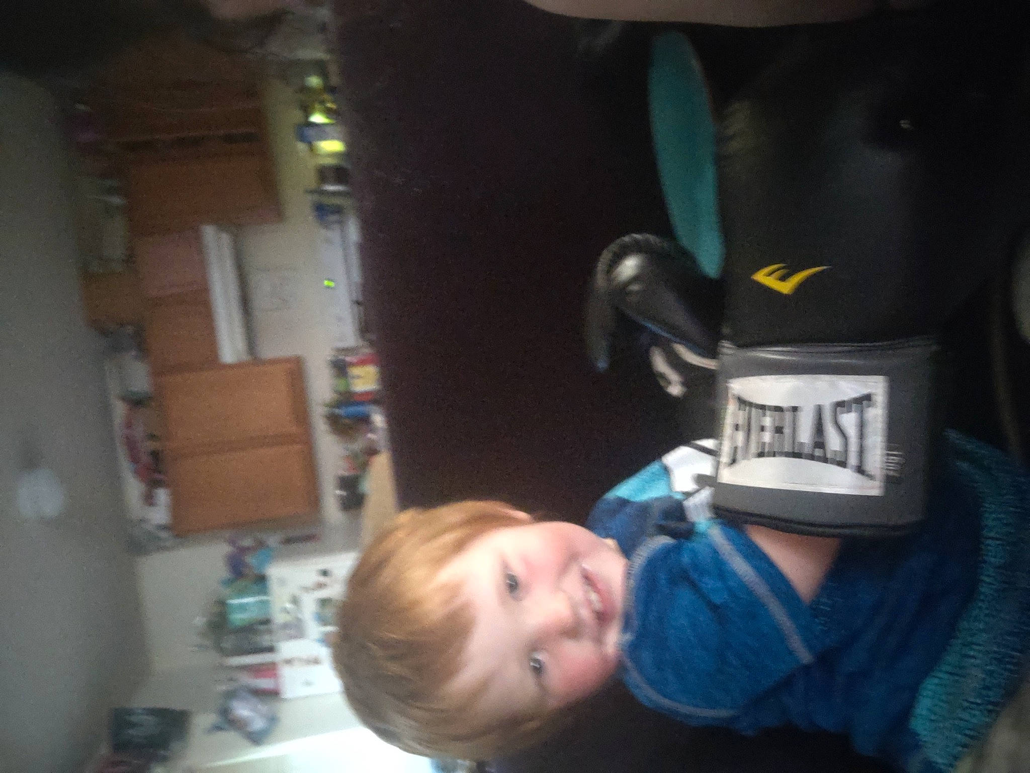 Asher joined the competition — help win amazing prizes! audio_equipment, auto_part, automotive_exterior, automotive_lighting, car_seat, child, electric_blue, fictional_character, fun, helmet, joy, motorcycle_helmet, person, personal_protective_equipment, room, smile, sports_equipment, sports_gear, sportswear, t_shirt