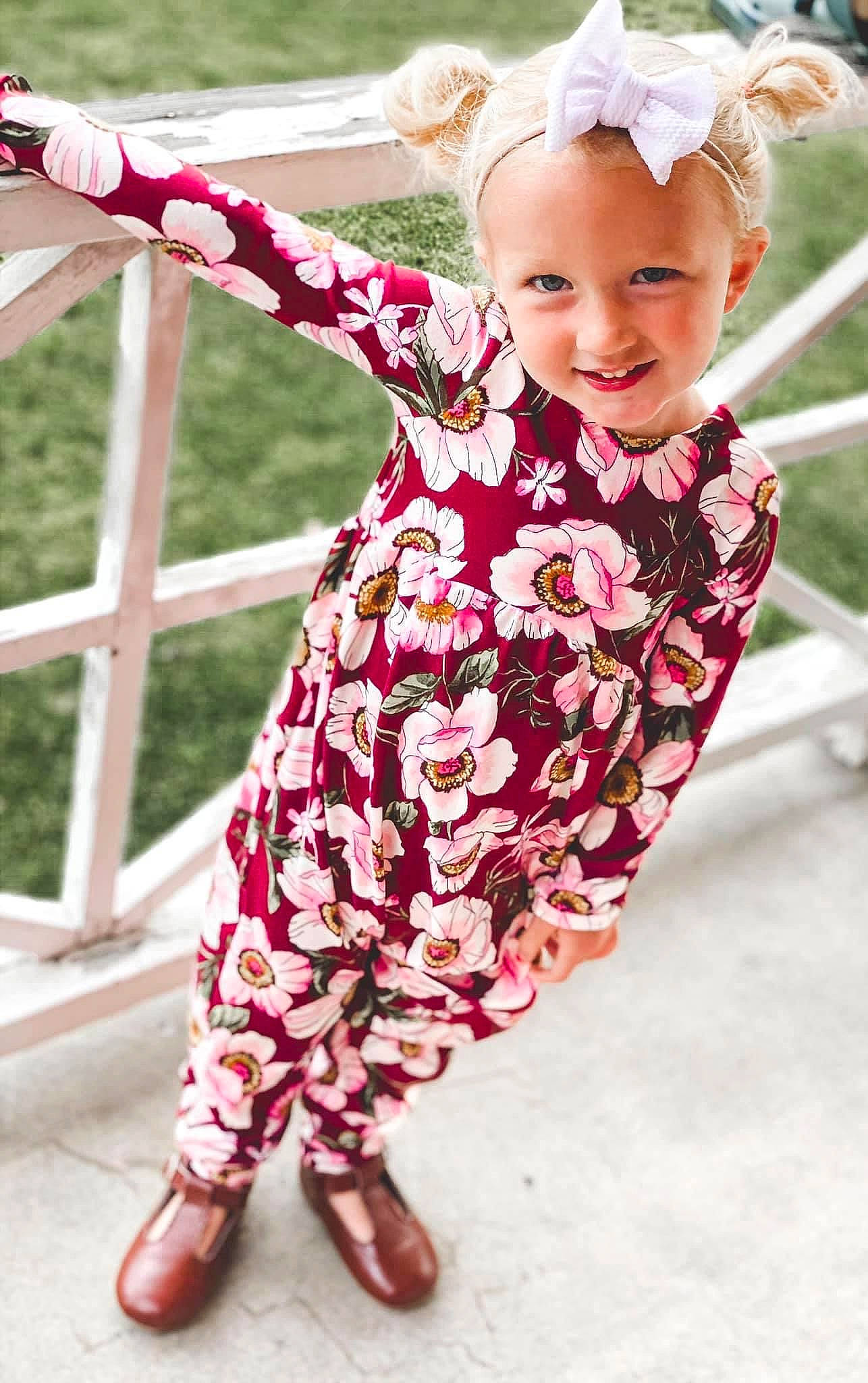 Paislee joined the competition — help win amazing prizes! baby, baby_toddler_clothing, child, child_model, clothing, costume, design, dress, ear, footwear, headgear, joy, pattern, person, pink, sleeve, textile, toddler