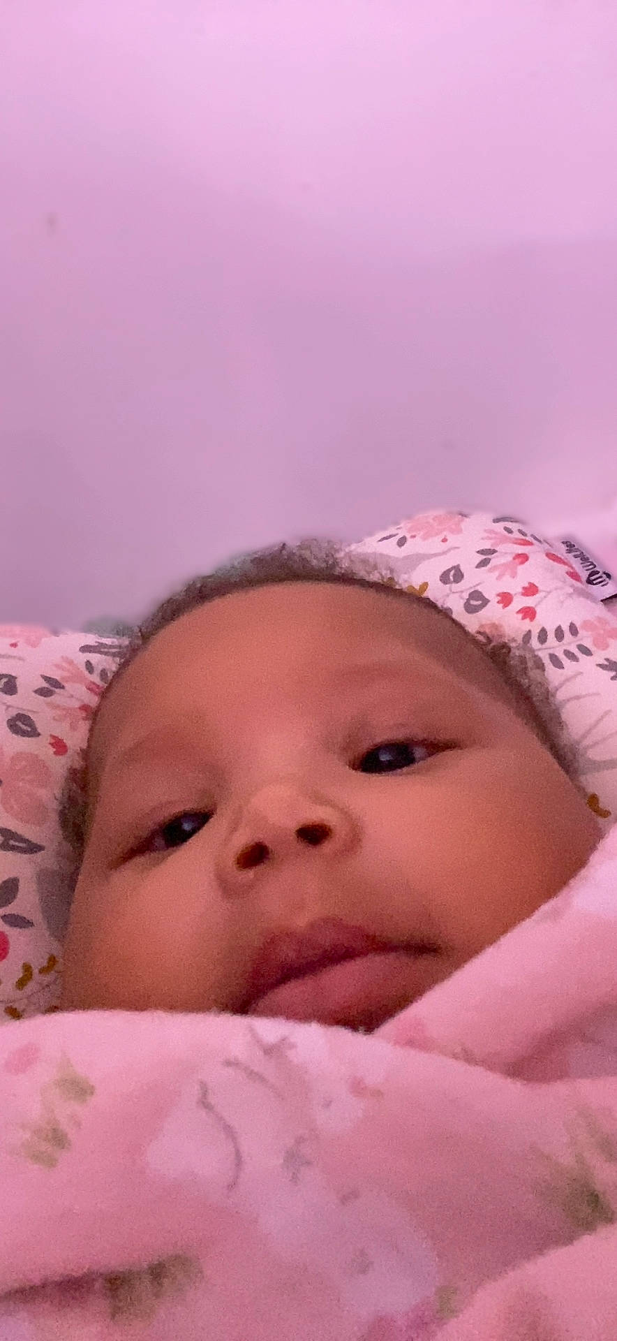 Angelina joined the competition — help win amazing prizes! baby, cap, cheek, chin, close_up, comfort, eye, eyebrow, eyelash, facial_expression, happy, head, iris, linens, lip, mouth, nose, person, skin, smile