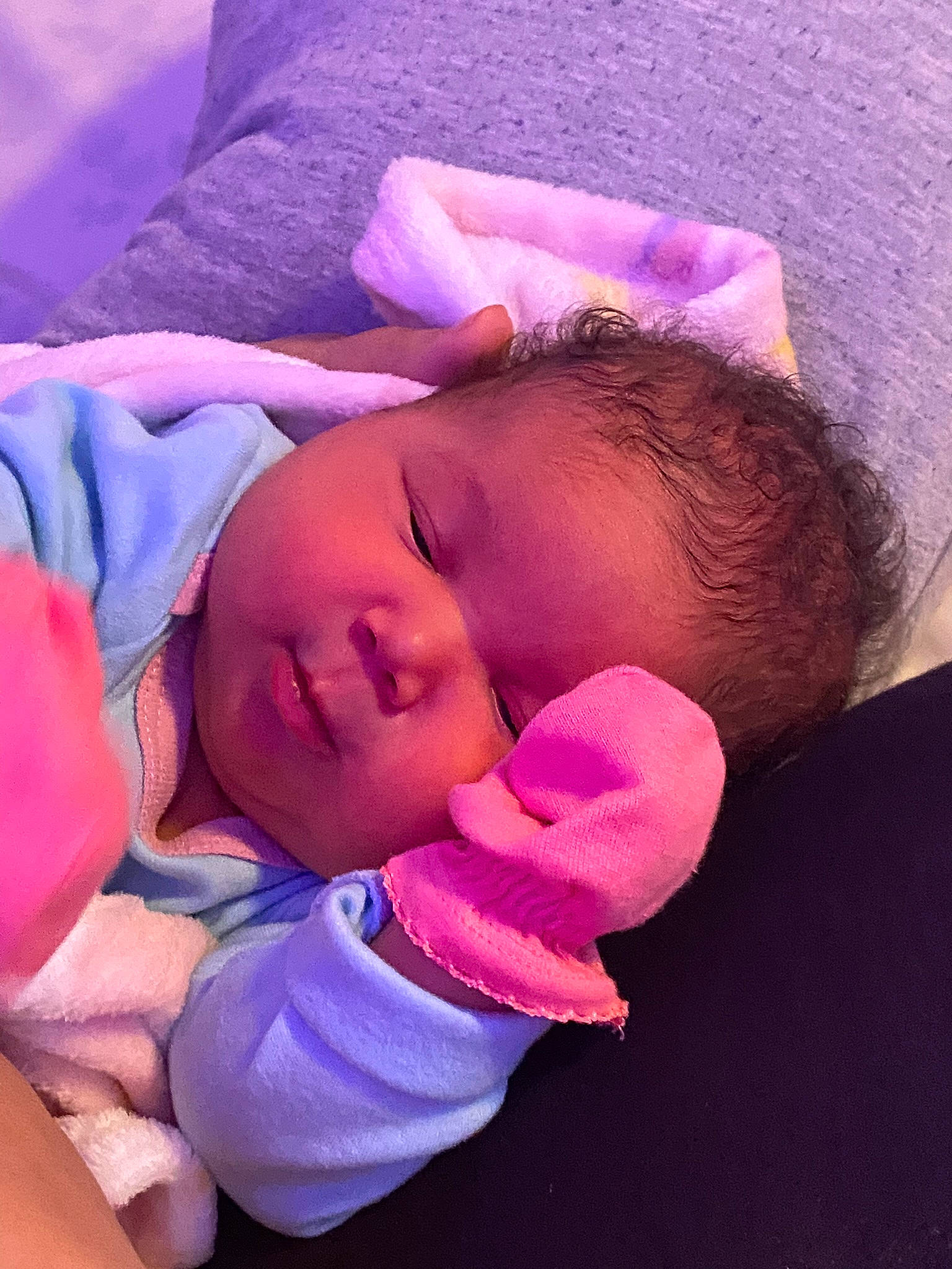 Angelina is registered to the contest to win money with this photo: baby, baby_sleeping, baby_toddler_clothing, cheek, child, comfort, ear, eye, eyelash, hand, happy, lip, magenta, mouth, nose, person, pink, purple, skin, toddler