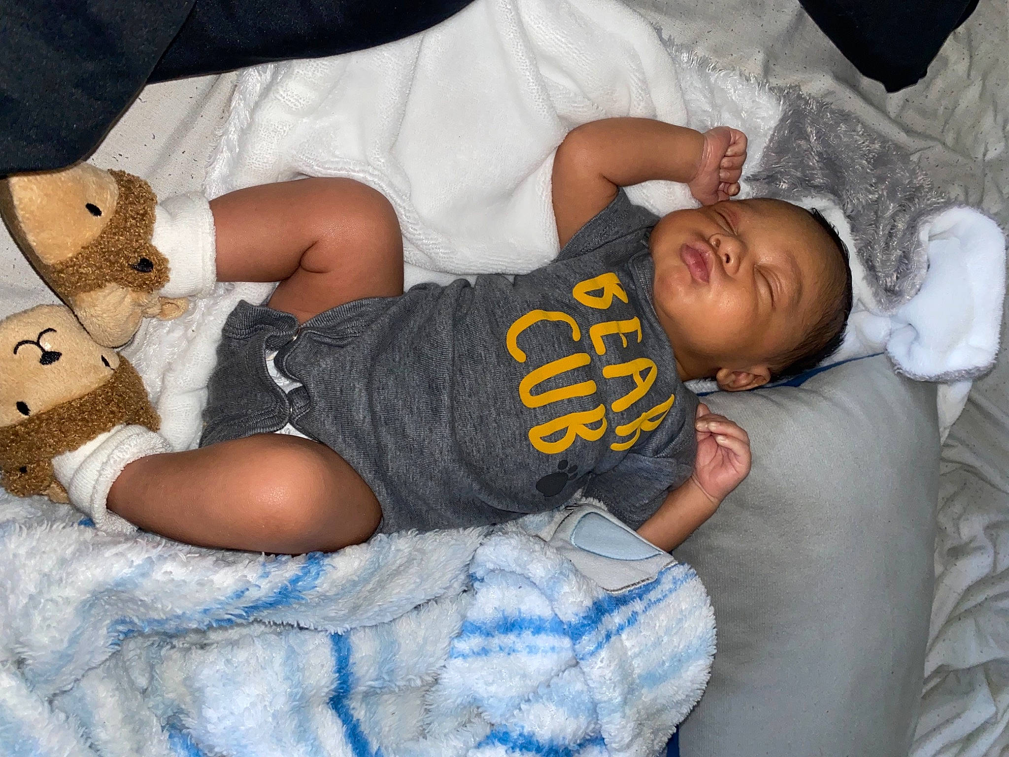 Khai joined the competition — help win amazing prizes! abdomen, arm, baby, baby_sleeping, baby_toddler_clothing, child, comfort, couch, elbow, furniture, happy, joint, knee, leg, mouth, muscle, person, shorts, thigh, toddler