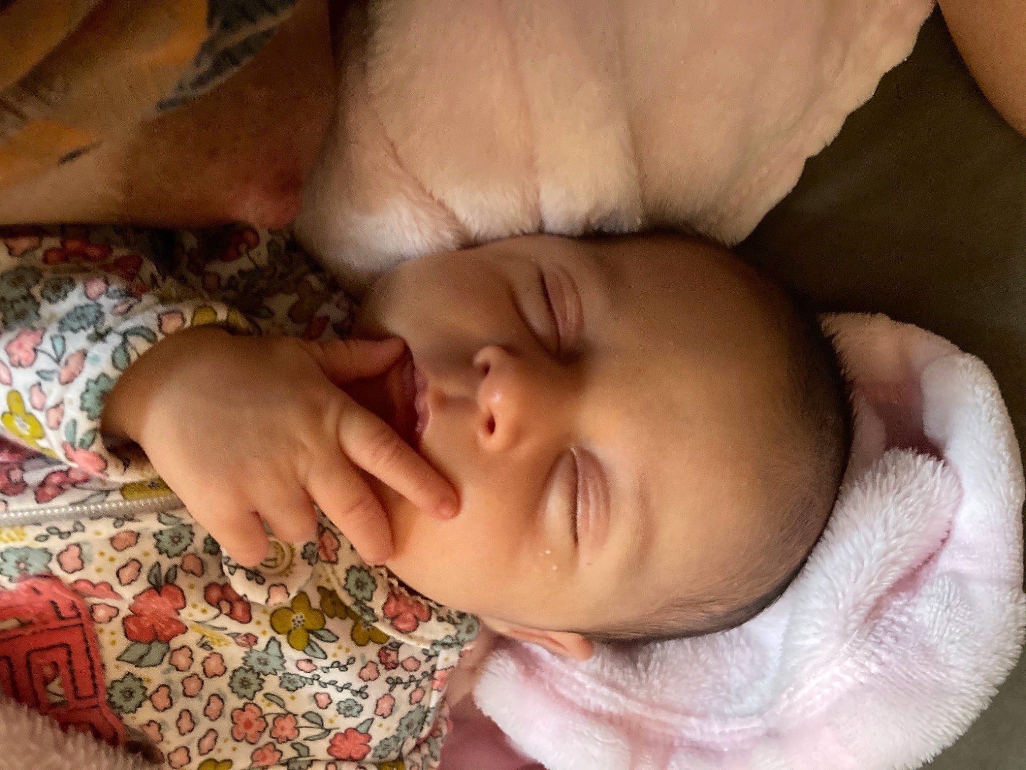 Raylynn joined the competition — help win amazing prizes! baby, baby_sleeping, baby_toddler_clothing, bedtime, cheek, child, close_up, comfort, eyebrow, eyelash, forehead, human, linens, lip, nap, nose, person, portrait_photography, skin, sleep