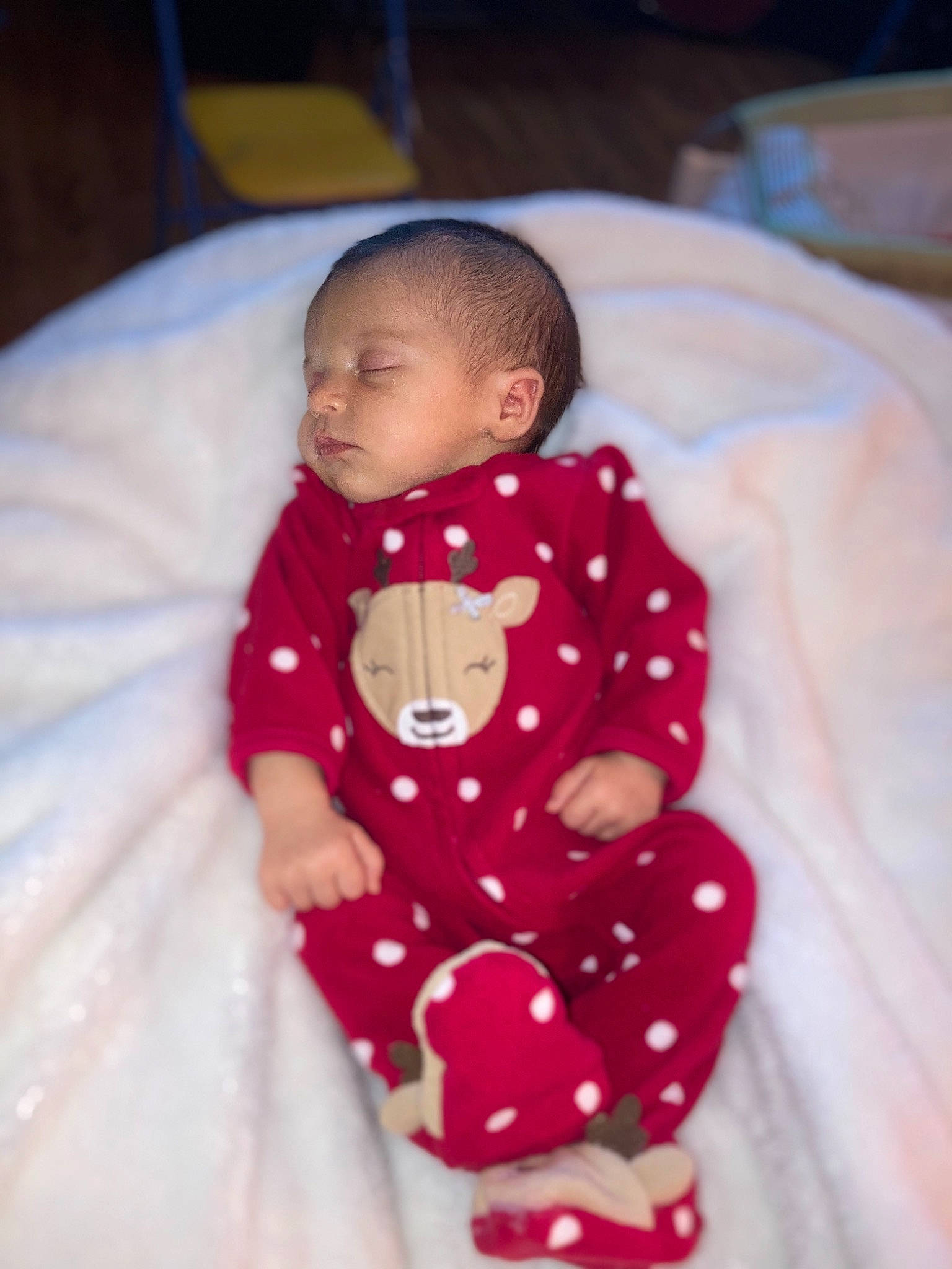 Raylynn joined the competition — help win amazing prizes! baby, baby_products, baby_sleeping, baby_toddler_clothing, bed, bed_sheet, bedding, bedtime, blanket, cheek, child, comfort, human_body, linens, nightwear, pajamas, person, sleep, textile, toddler