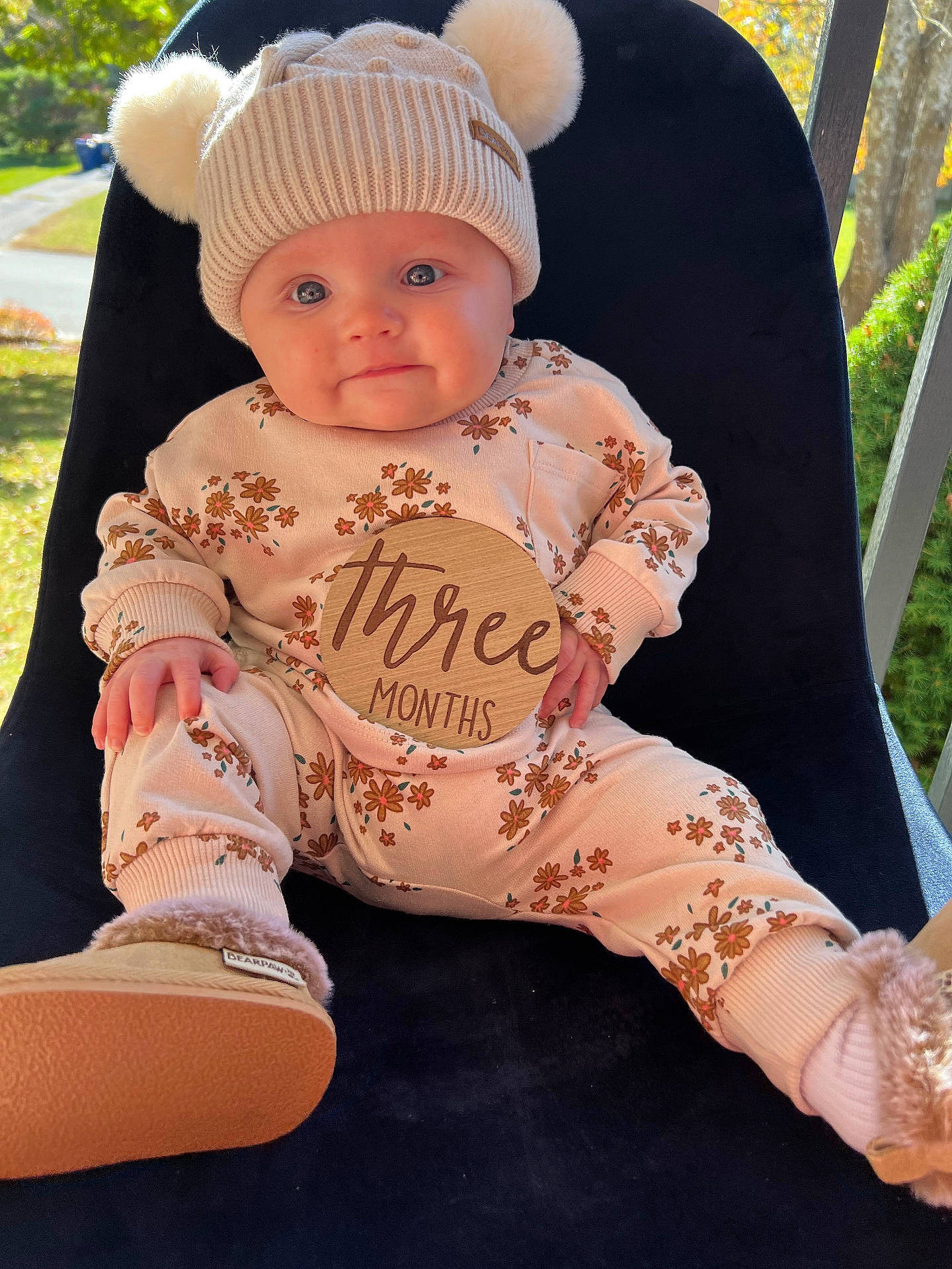 Everlee Mae joined the competition — help win amazing prizes! baby, beanie, bonnet, cap, clothing, cushion, dress, face, footwear, furniture, hat, head, newborn, pants, person, photography, portrait, shoe, sitting, toy