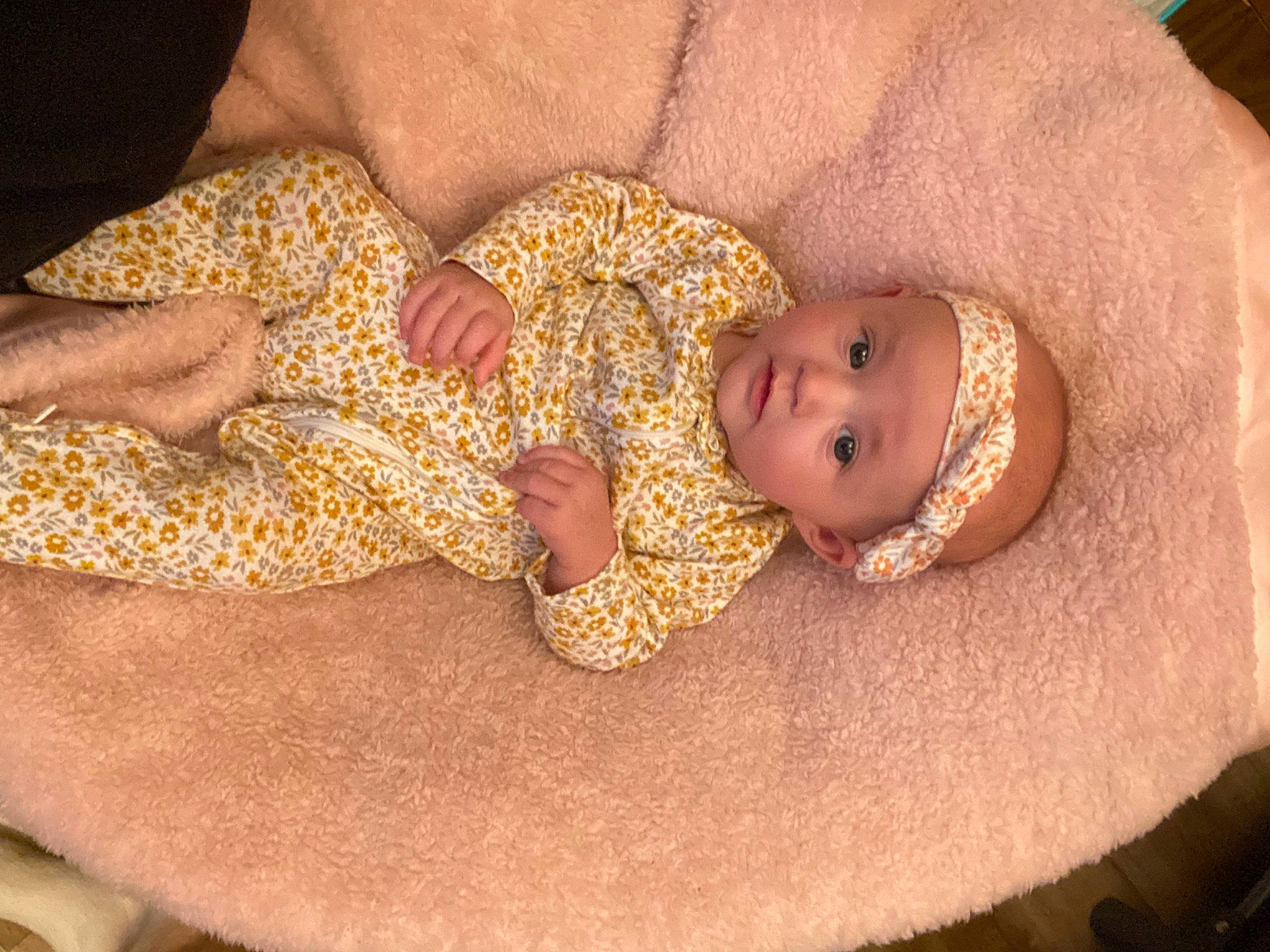 Penelope joined the competition — help win amazing prizes! baby, baby_products, baby_sleeping, baby_toddler_clothing, bedtime, child, comfort, fashion_accessory, fawn, flooring, head, headwear, human_body, linens, pattern, person, room, skin, sleep, textile