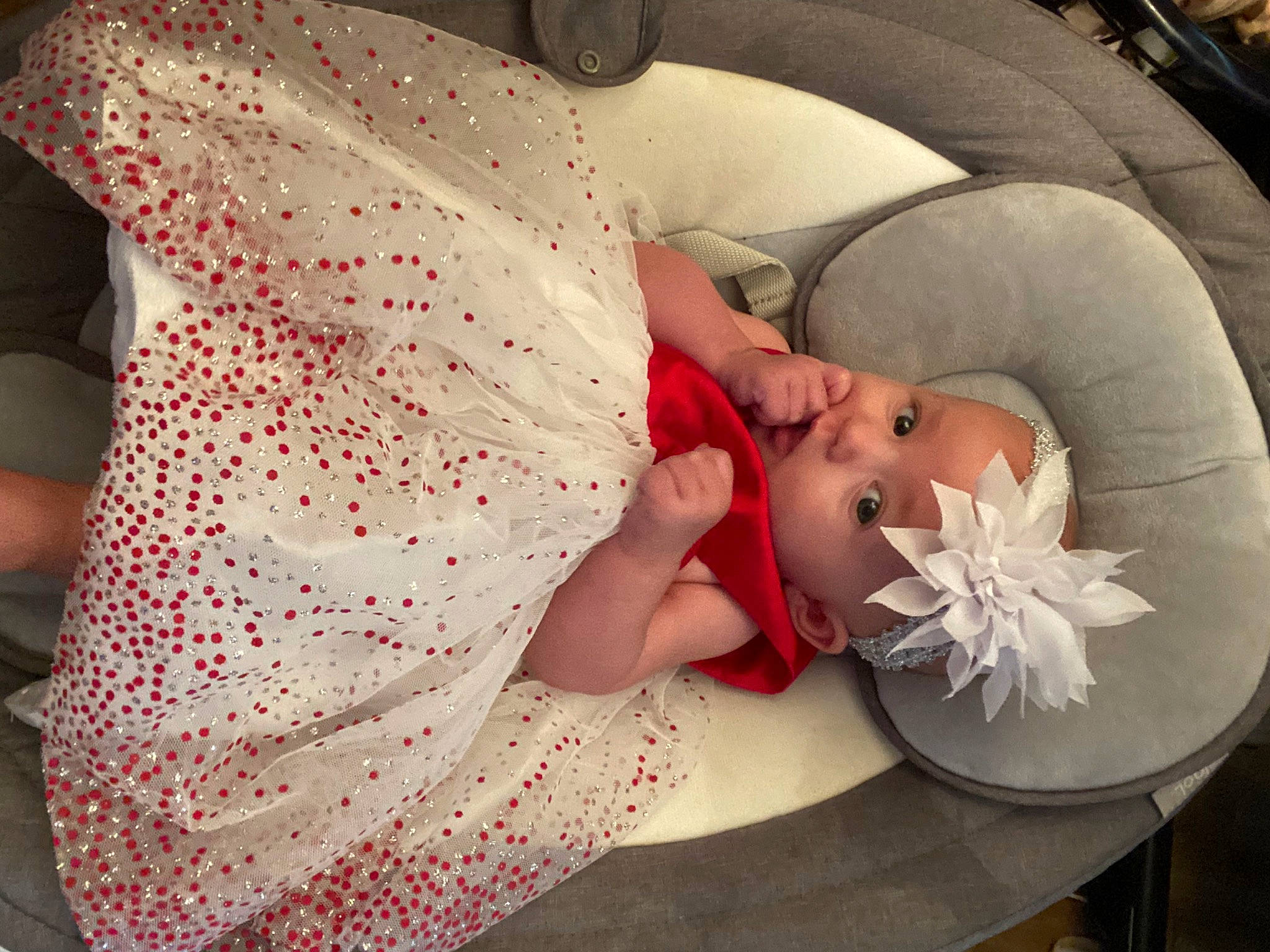 Penelope joined the competition — help win amazing prizes! baby, baby_products, baby_safety, baby_sleeping, baby_toddler_clothing, bedding, child, comfort, fashion_accessory, hat, headgear, headpiece, headwear, home_appliance, linens, pattern, person, room, skin, sleeve