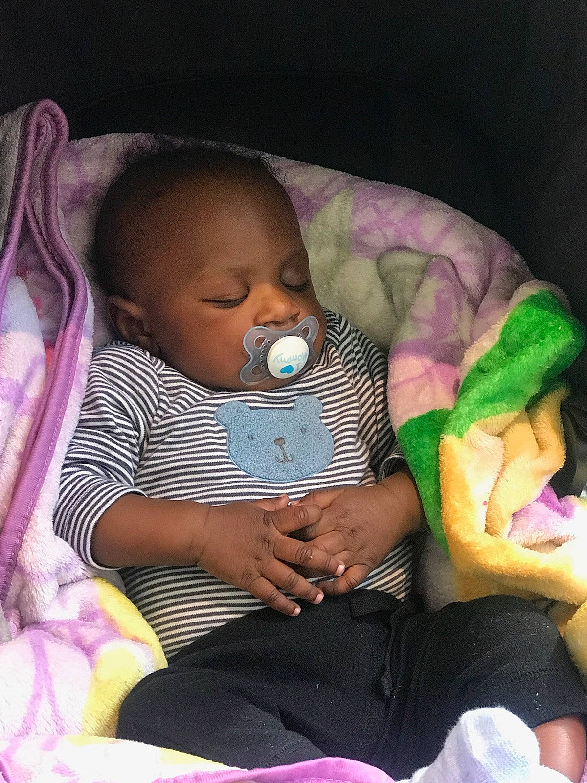 Jahleel joined the competition — help win amazing prizes! bedtime, child, eye, fun, girl, infant, iris, joy, mouth, nap, nose, person, pink, play, product, purple, sitting, skin, sleep, toddler