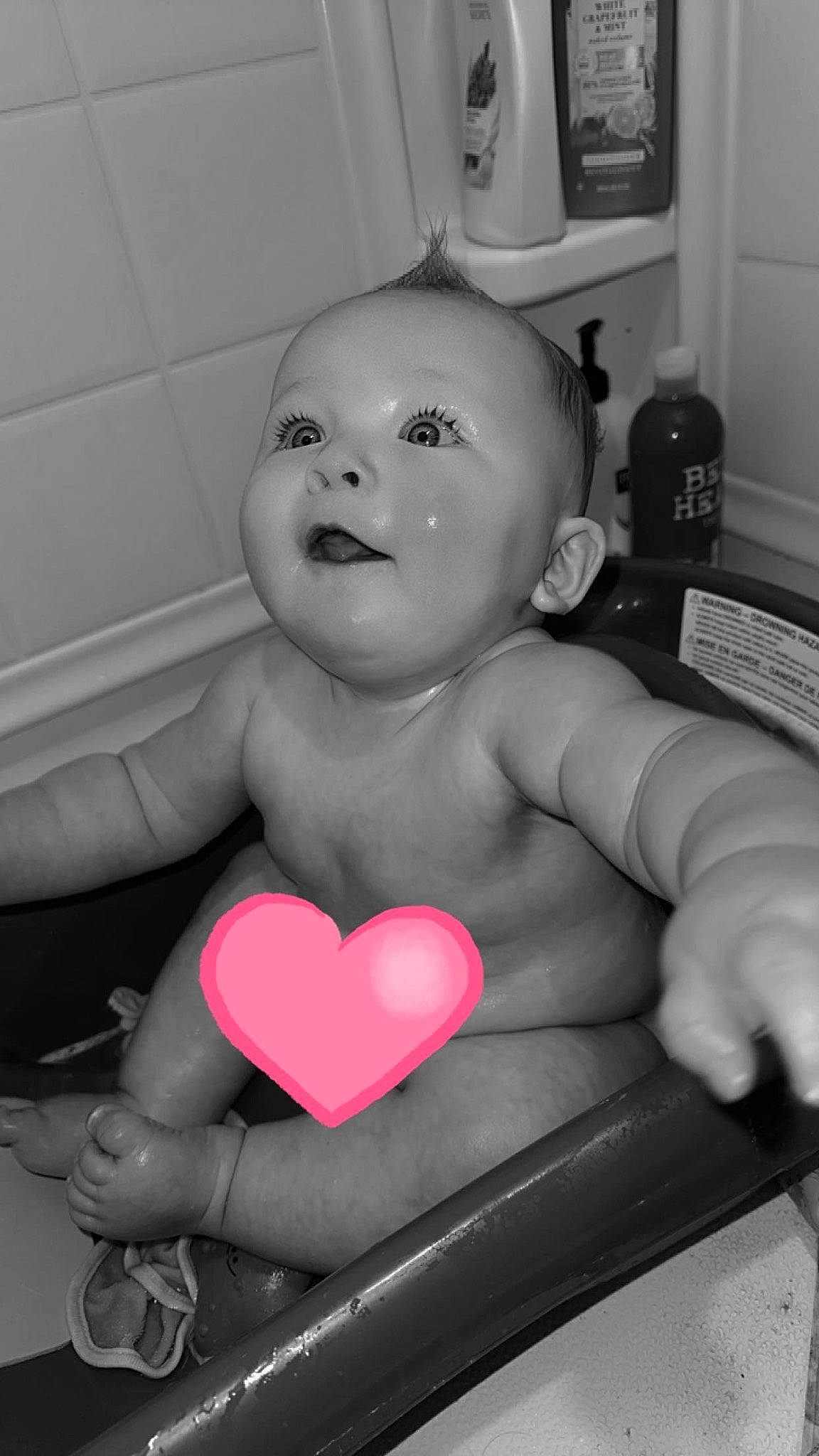 Braxton joined the competition — help win amazing prizes! balloon, cheek, chest, child, coffeemaker, eye, finger, fun, gesture, happy, head, home_appliance, human_body, kitchen_appliance, lip, monochrome, monochrome_photography, mouth, nose, person