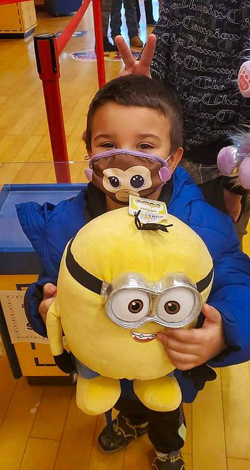 Kaisen joined the competition — help win amazing prizes! animated_cartoon, child, cool, event, eyewear, facial_expression, fun, goggles, happy, mascot, mouth, nose, person, personal_protective_equipment, photograph, snapshot, stuffed_toy, toddler, toy, vision_care
