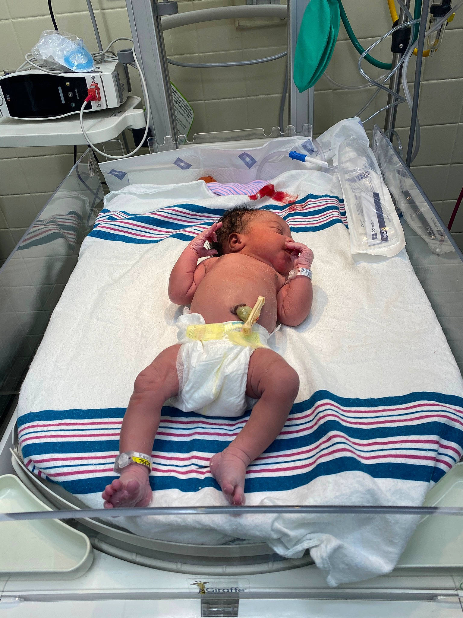 Kyleigh joined the competition — help win amazing prizes! baby, birth, child, childbirth, comfort, event, hospital, hospital_bed, medical_equipment, patient, person, sleep