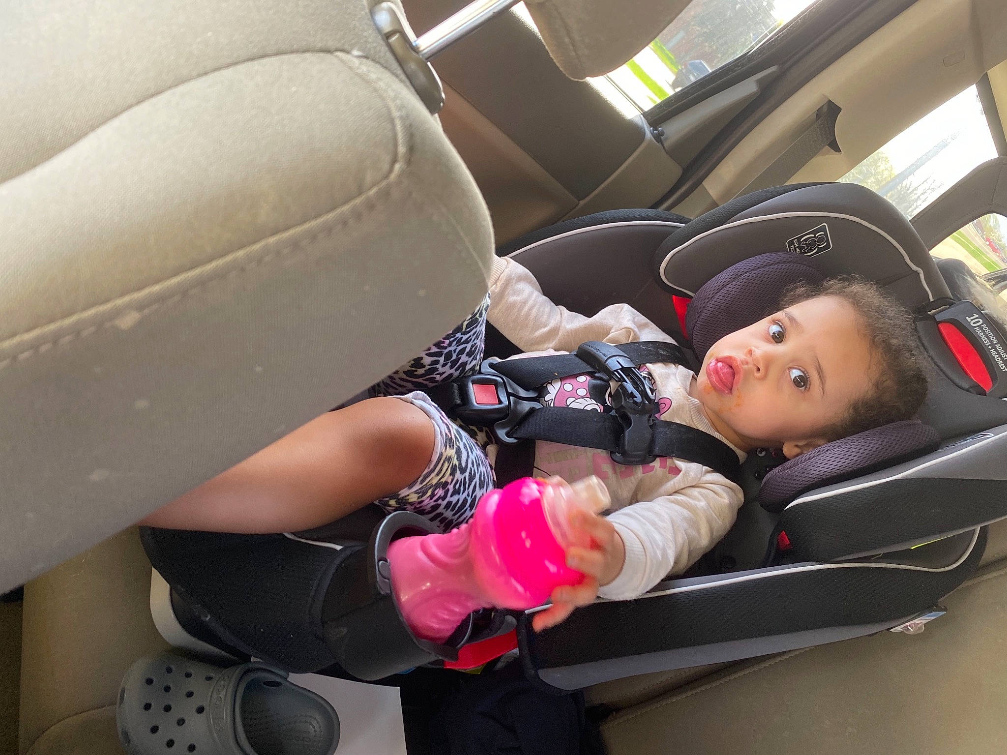 Ayva joined the competition — help win amazing prizes! auto_part, automotive_design, automotive_exterior, baby, baby_in_car_seat, baby_products, car, car_seat, car_seat_cover, child, comfort, family_car, head_restraint, luxury_vehicle, motor_vehicle, person, personal_luxury_car, seat_belt, surprise, toddler