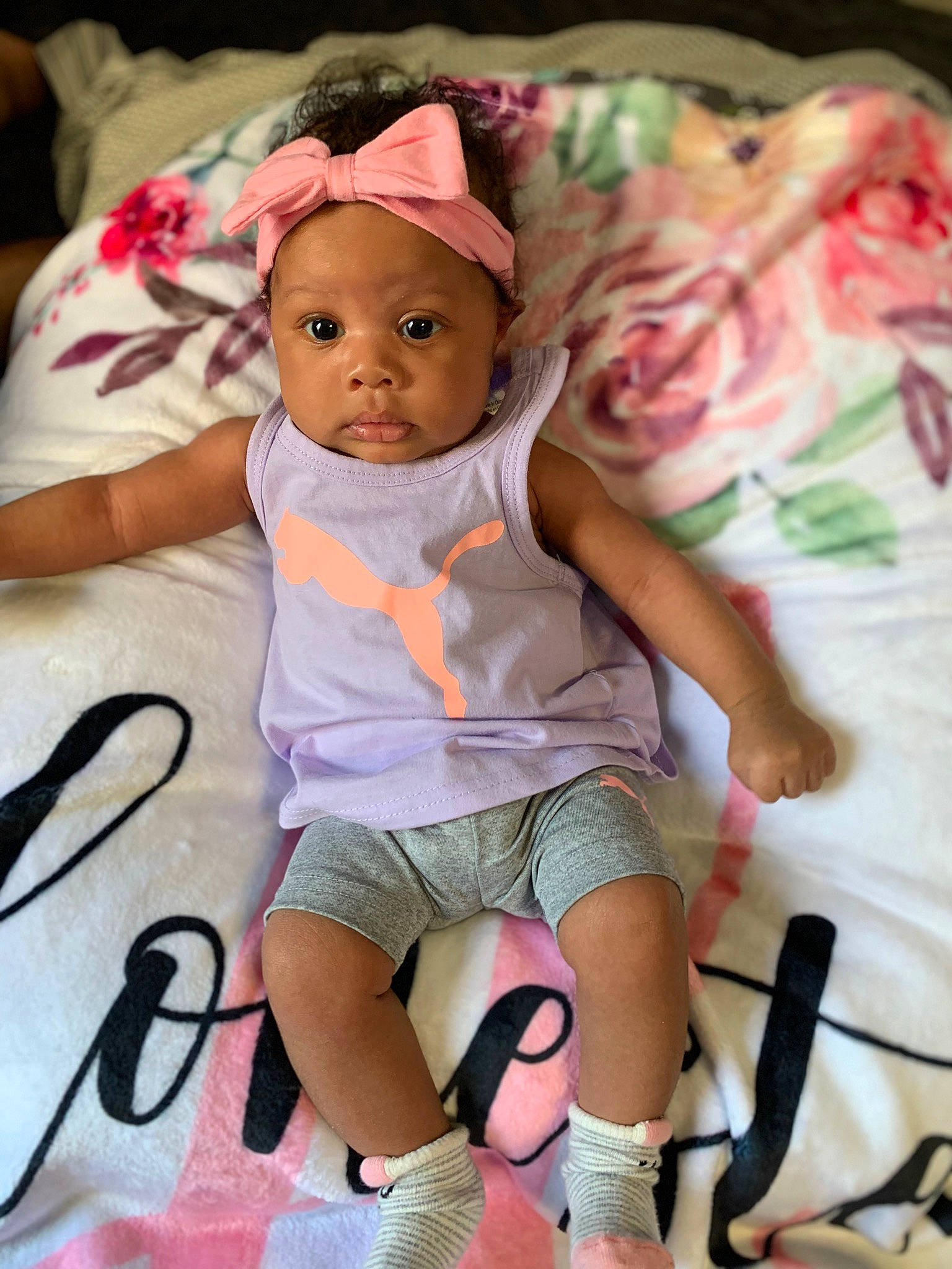 Honestee joined the competition — help win amazing prizes! baby, baby_carriage, baby_toddler_clothing, cheek, child, fun, happy, headwear, knee, leg, magenta, mouth, person, pink, purple, shorts, skin, sock, t_shirt, textile