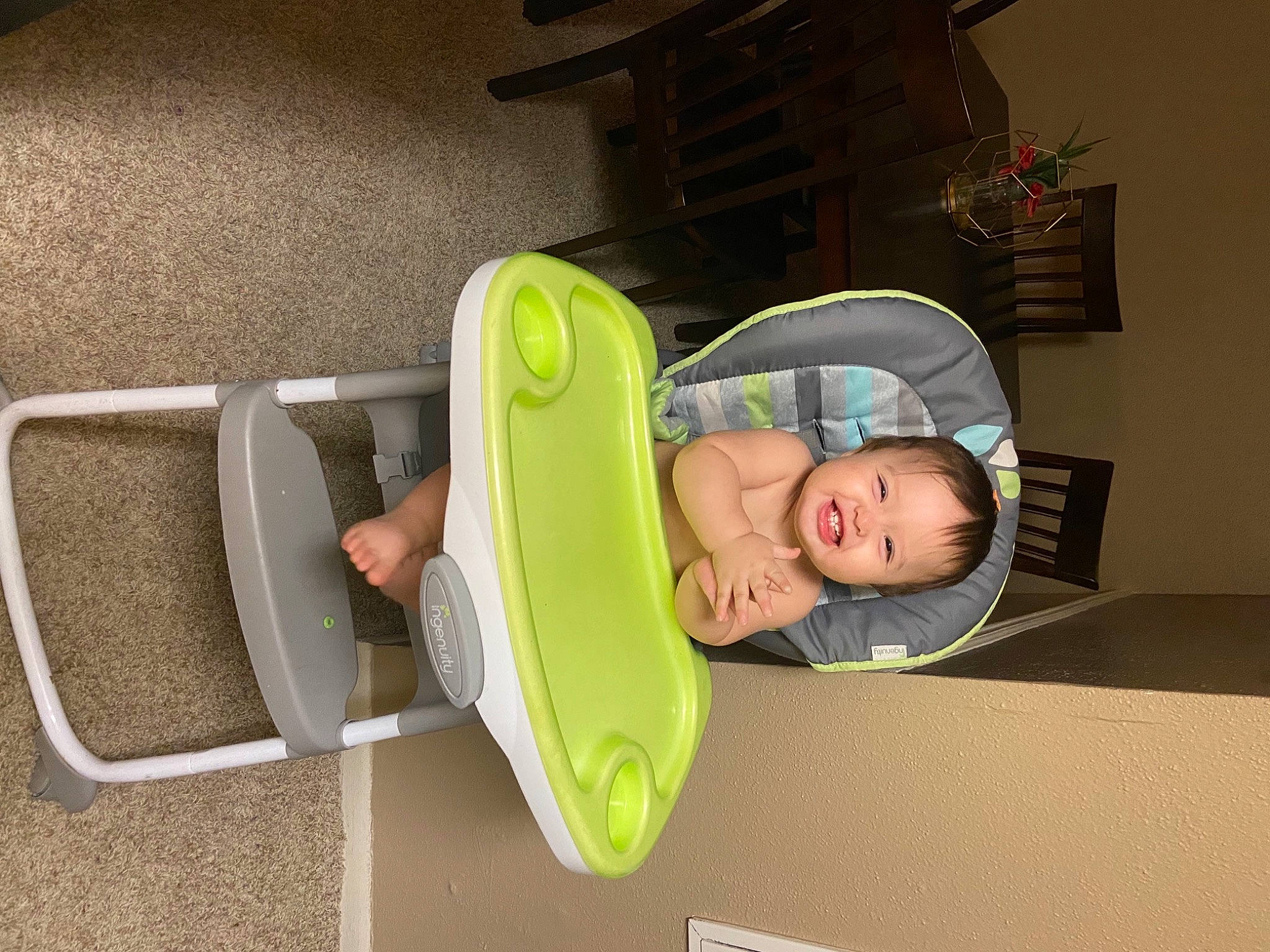 Jovanni joined the competition — help win amazing prizes! baby, baby_products, baby_safety, baby_toddler_clothing, chair, child, comfort, fun, helmet, nap, person, room, sitting, sleep, toddler
