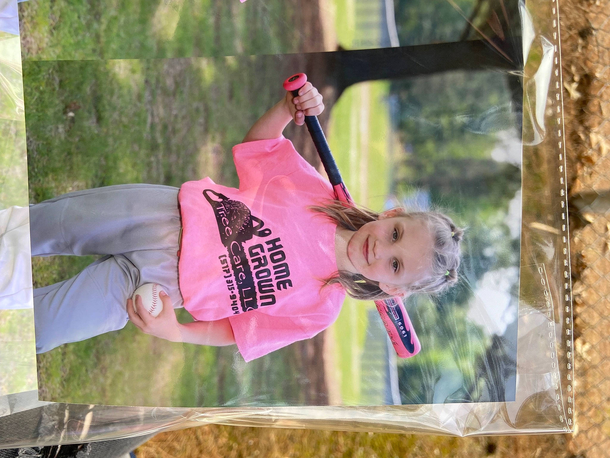 Izabelle joined the competition — help win amazing prizes! fun, grass, happy, hat, joy, leisure, magenta, person, plant, recreation, sleeve, t_shirt, tree, wood