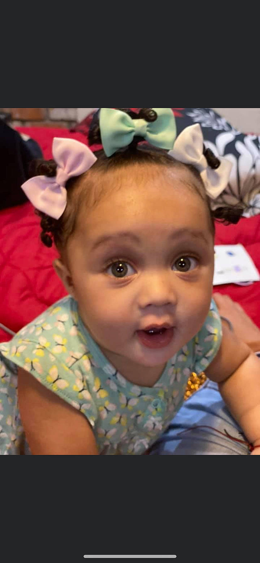 Kamaiyah is registered to the contest to win money with this photo: baby, cheek, cool, ear, eyebrow, eyelash, face, flash_photography, forehead, fun, happy, head, iris, lip, mouth, nose, person, pink, skin, smile