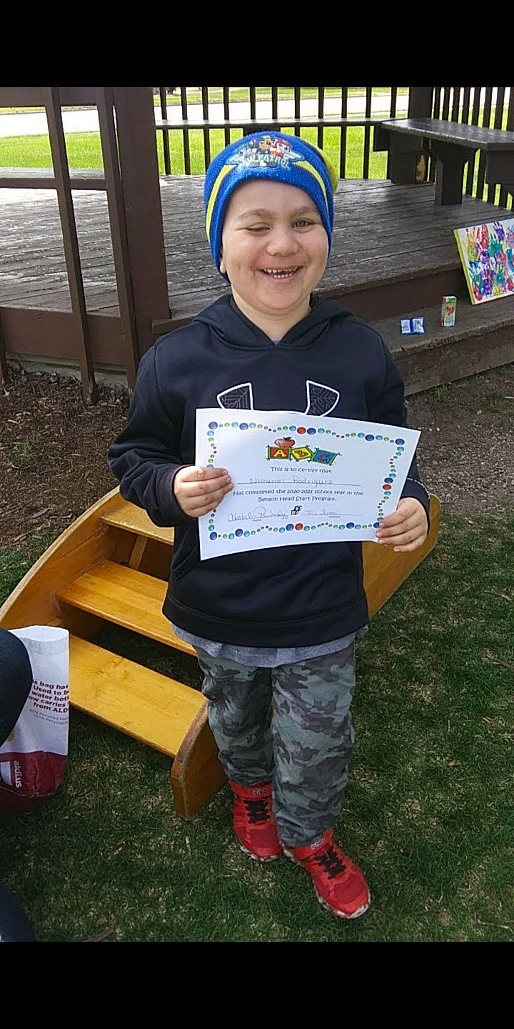 Nathaniel joined the competition — help win amazing prizes! baseball_cap, cap, child, competition, competition_event, event, fun, games, grass, handwriting, headwear, joy, leisure, natural_environment, person, personal_protective_equipment, recreation, shorts, smile, soil