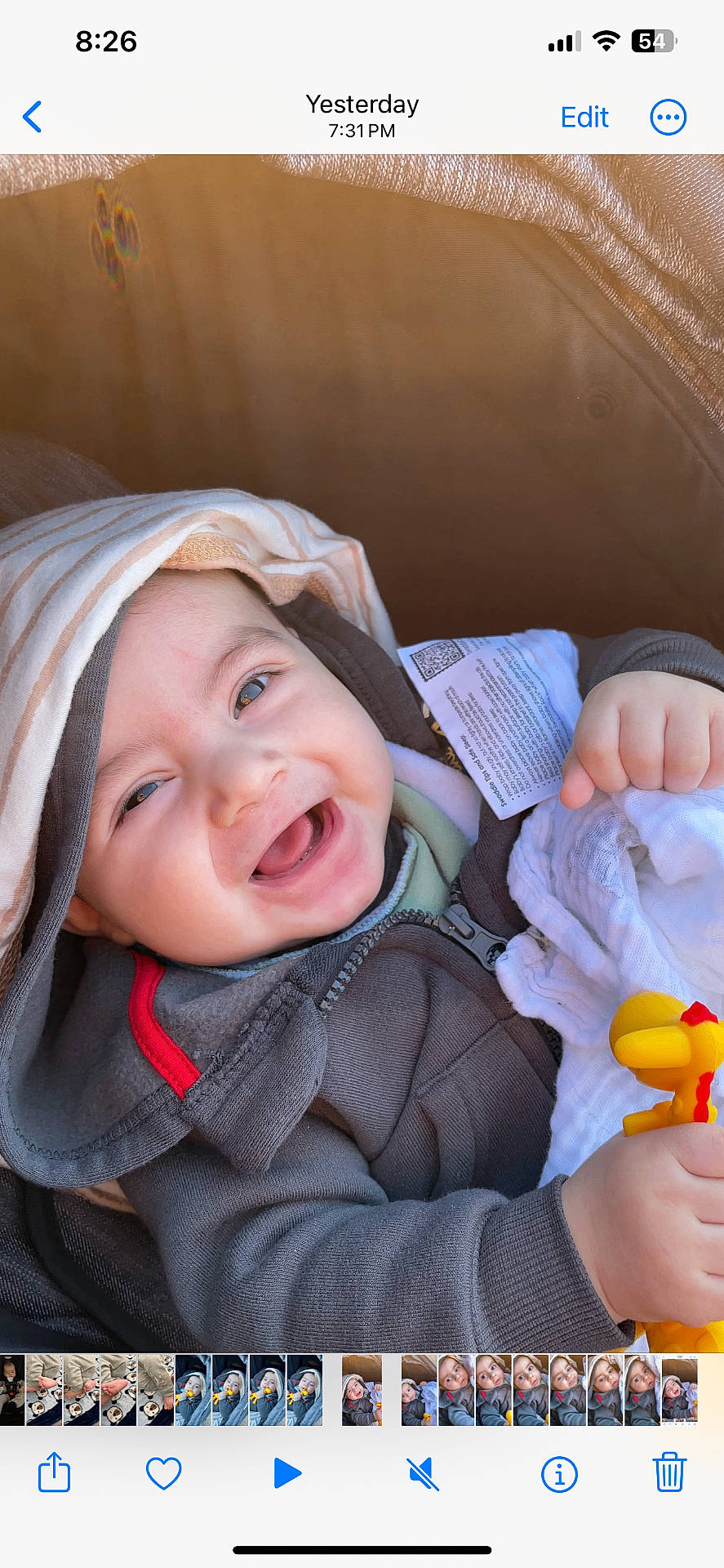 Isaac joined the competition — help win amazing prizes! baby, bodypart, bonnet, cap, clothing, face, finger, hand, happy, hat, head, hood, hoodie, knitwear, newborn, person, photography, portrait, sweater, sweatshirt