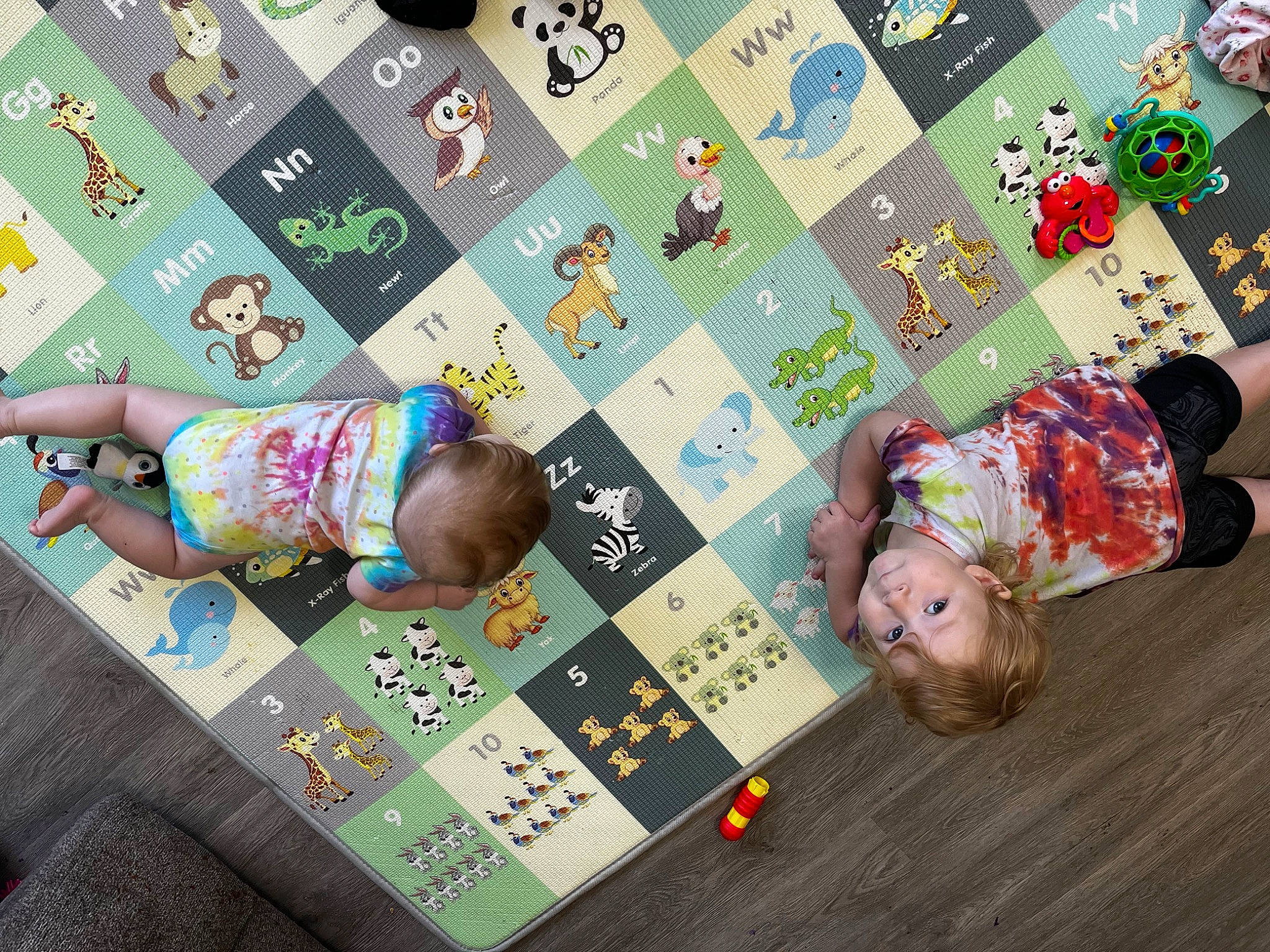 Grayson joined the competition — help win amazing prizes! art, baby_toddler_clothing, child, design, flooring, fun, games, happy, indoor_games_and_sports, leisure, mammal, pattern, person, photograph, play, product, recreation, room, textile, toddler