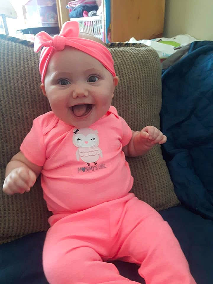 Samara is registered to the contest to win money with this photo: baby, baby_products, baby_toddler_clothing, cheek, child, headgear, headwear, person, pink, skin, toddler