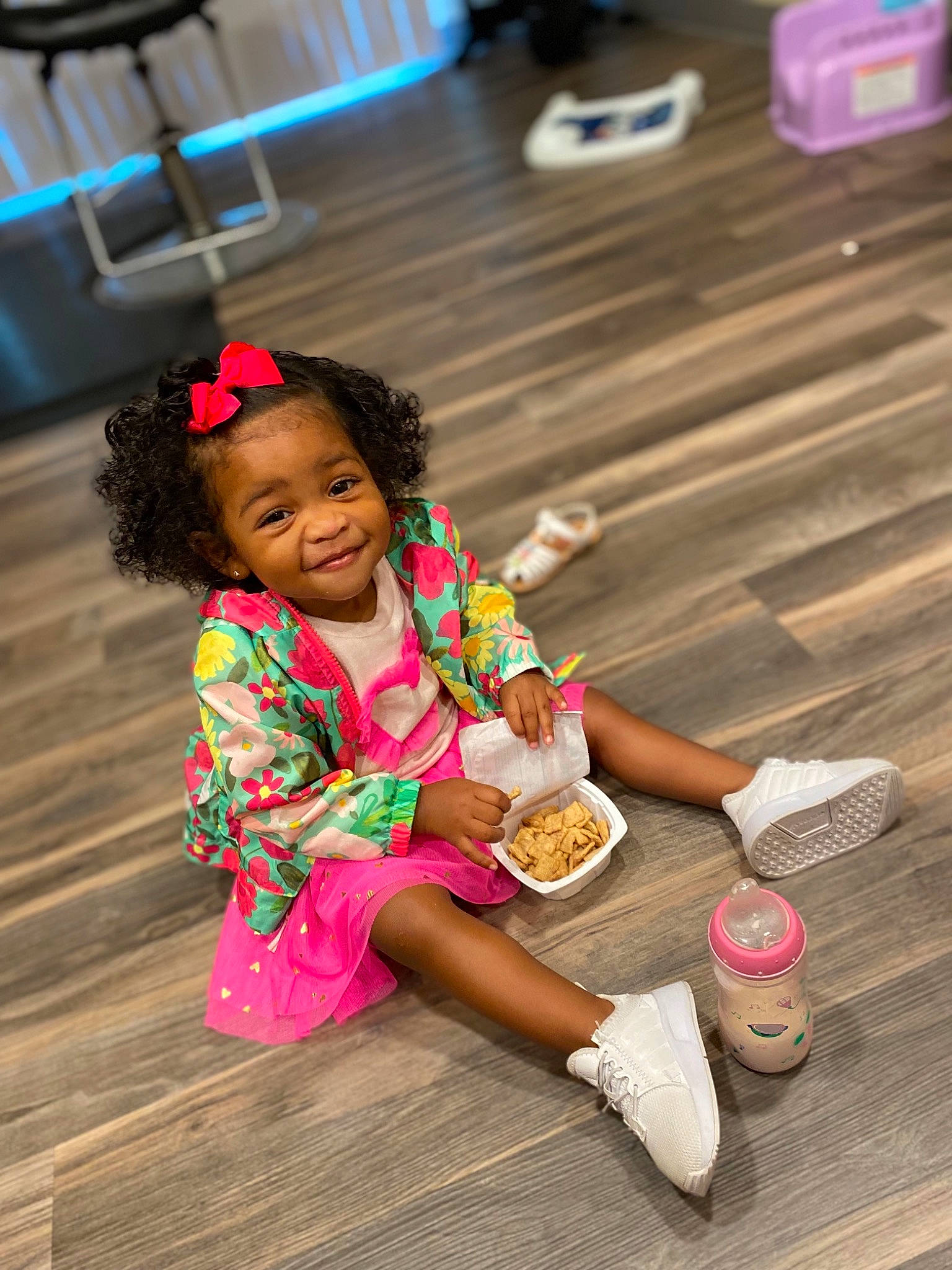Sincere is registered to the contest to win money with this photo: child, comfort_food, cuisine, dish, event, fast_food, flooring, food, fun, happy, joy, leisure, person, road, sitting, skin, snapshot, street, sweetness, toddler