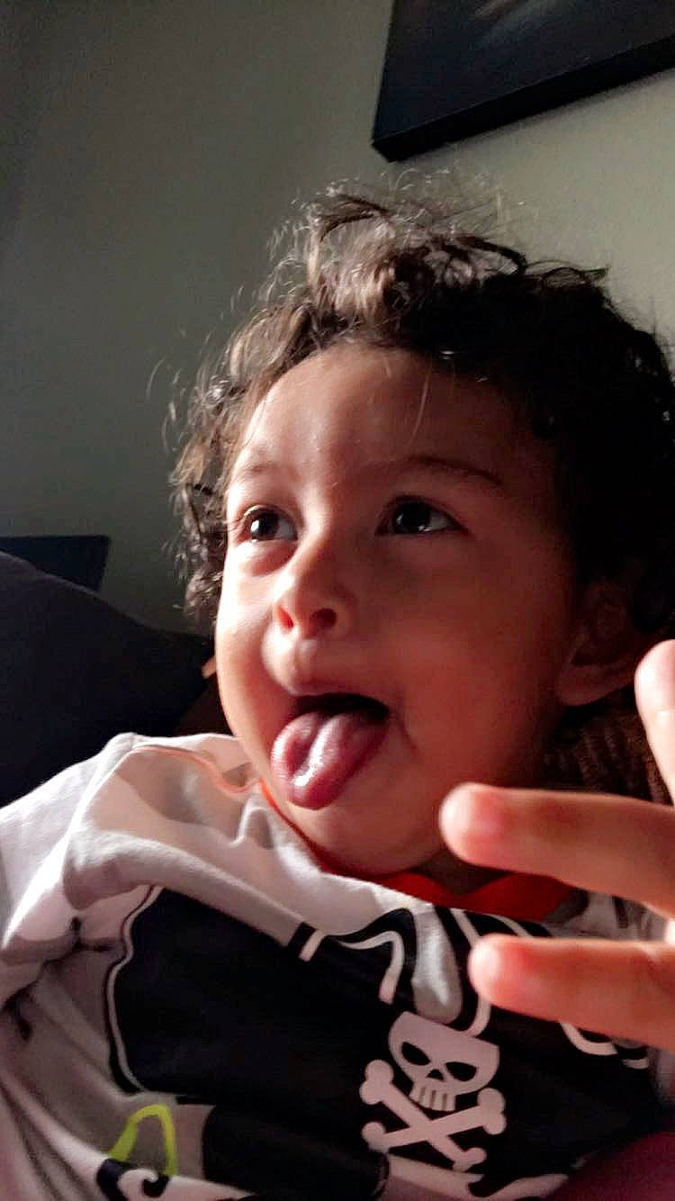 Yohann joined the competition — help win amazing prizes! baby, cheek, child, chin, cool, ear, eye, face, facial_expression, fun, gesture, head, jaw, lip, mouth, nose, person, skin, smile, toddler