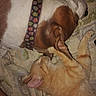 dog, cat, sleeping, nap, pet, animal, collar, orange_cat, brown_and_white_dog, fur, bed, blanket, indoor, cute, resting, companion, cozy, closeup, domestic, friendship