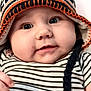 Paisley joined the competition — help win amazing prizes! baby, beanie, bodypart, bonnet, cap, clothing, document, drivinglicense, face, finger, hand, hat, head, idcards, newborn, person, photography, portrait, sunhat, text