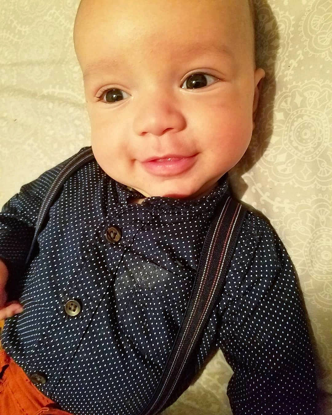 Raul joined the competition — help win amazing prizes! boy, cheek, child, child_model, design, ear, eye, face, girl, head, infant, lip, neck, nose, outerwear, pattern, person, plaid, skin, smile