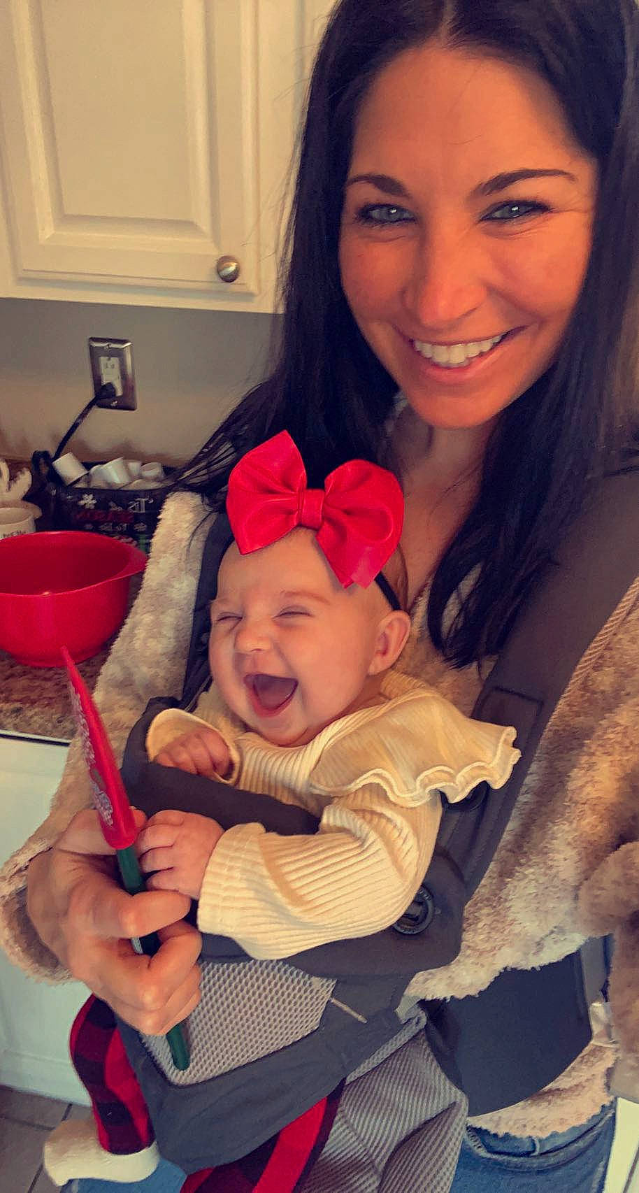 Laney joined the competition — help win amazing prizes! baby, baby_carriage, baby_products, baby_toddler_clothing, bowl, cheek, eye_liner, eyelash, face, facial_expression, happy, headwear, joy, kitchen_utensil, lip, mouth, nose, person, selfie, smile